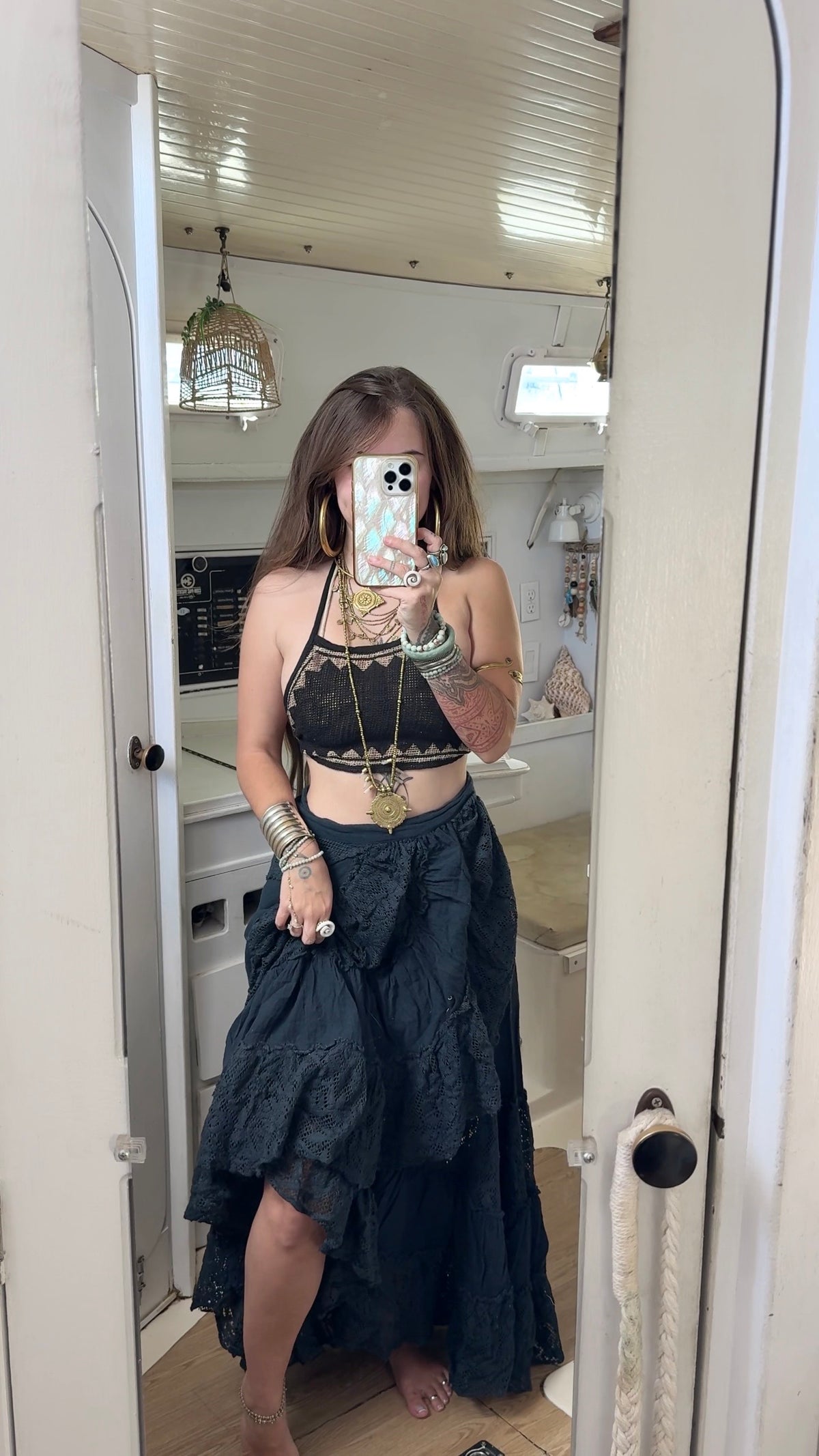 Drop Anchor • Sacred Wear Skirt