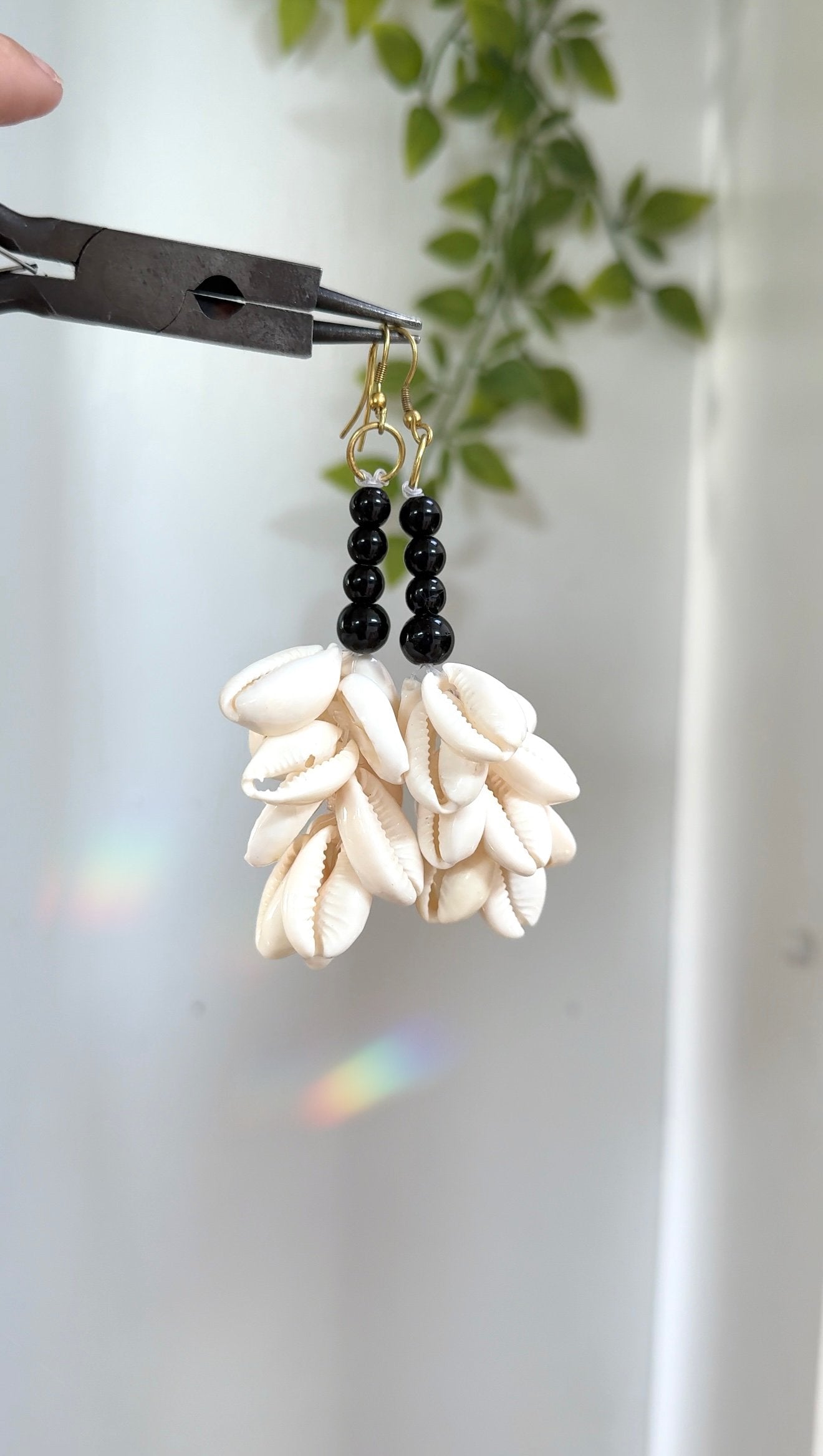 Cowrie Secrets • Shell Dangles