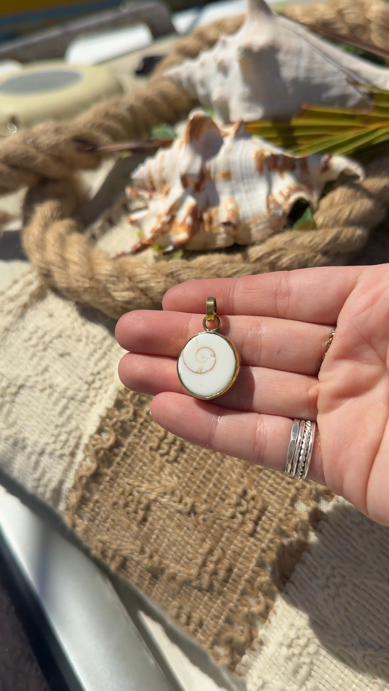 Shiva Shell • Lucky Pendant