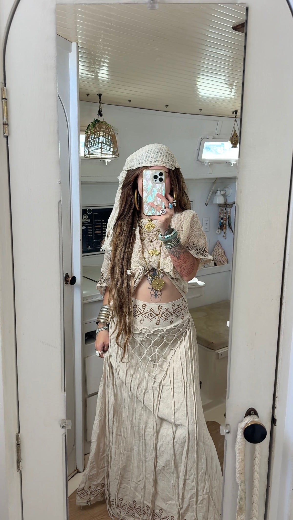 Fish Trap • Sacred Wear Skirt