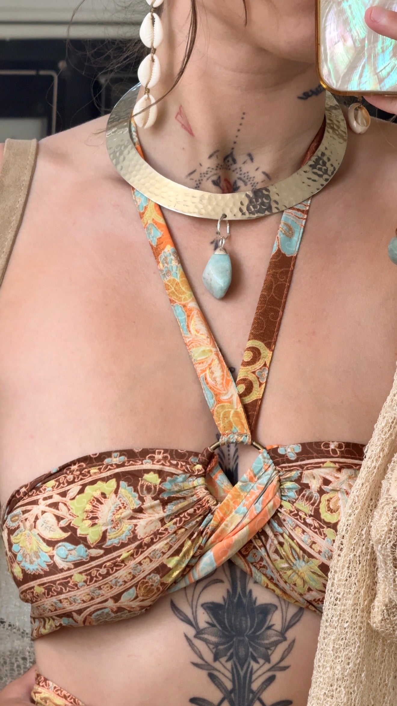 Lumeria • Amazonite Pendant