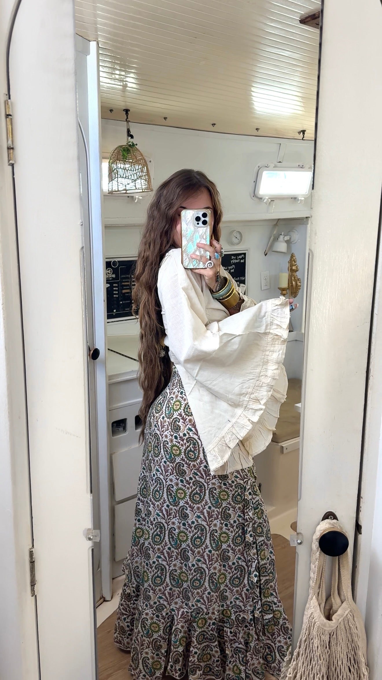 Paisley • Wrap Skirt
