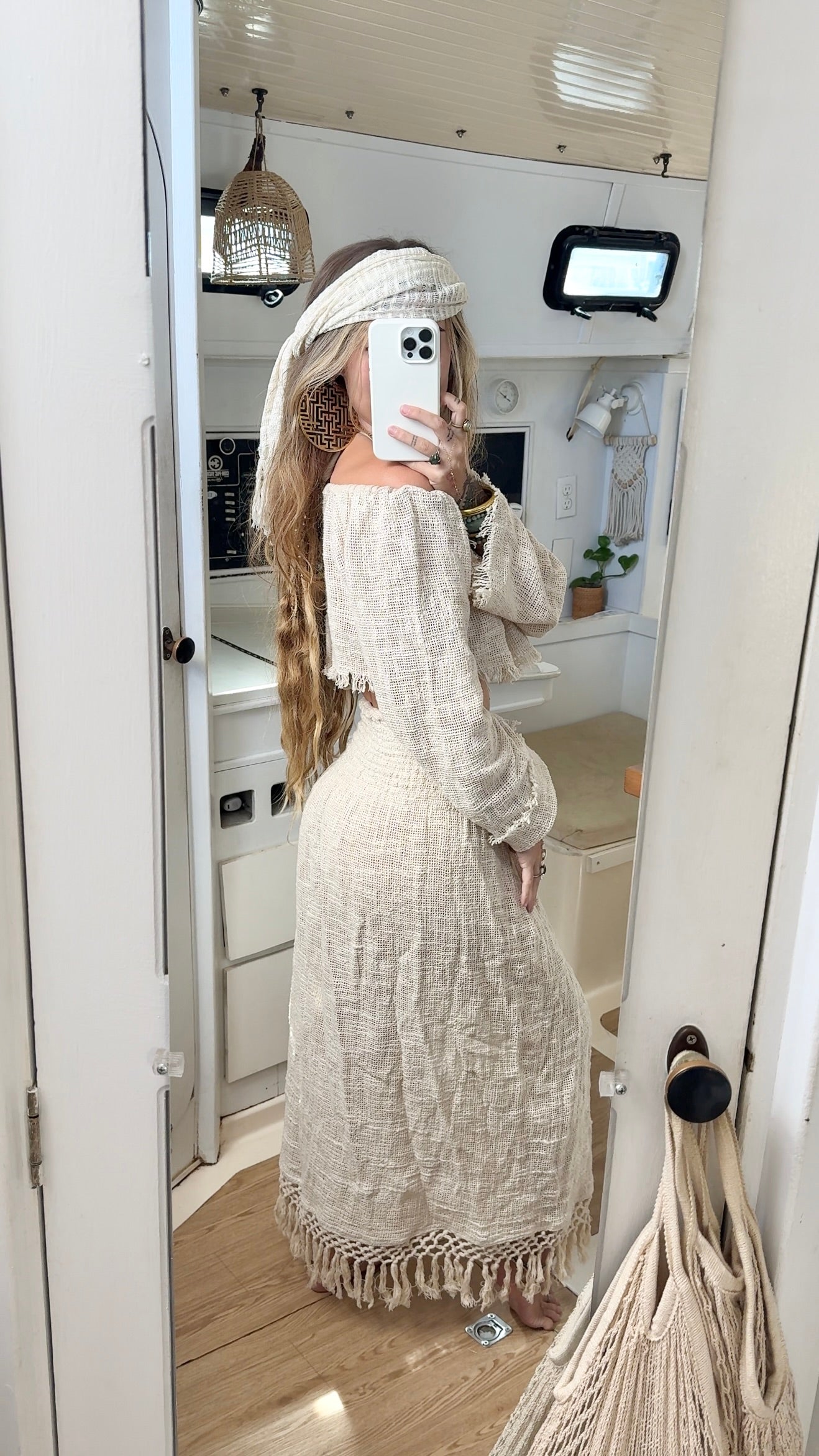 Fish Net • Sacred Wear Crop