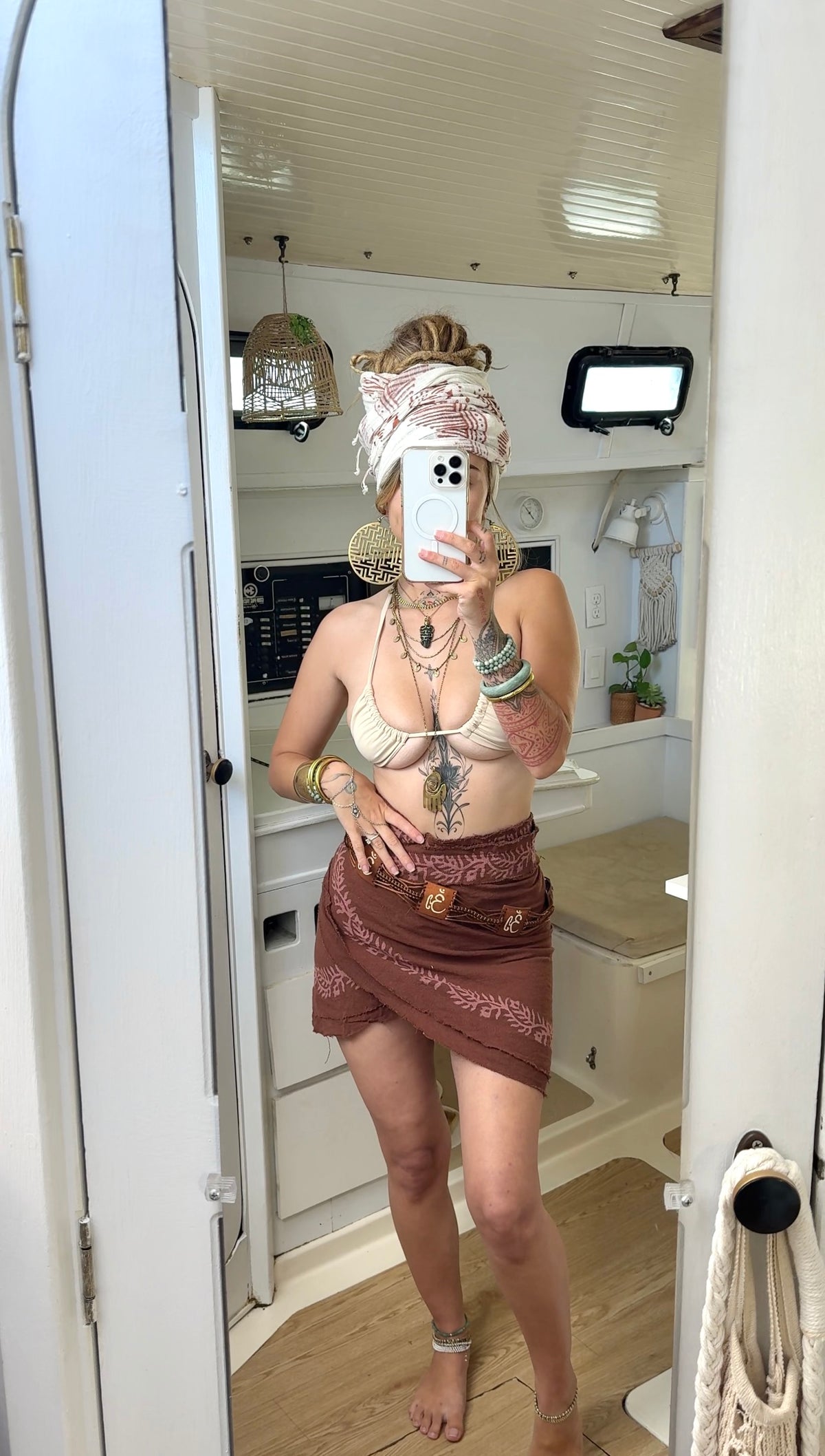 Cacao • Sacred Wear Skirt