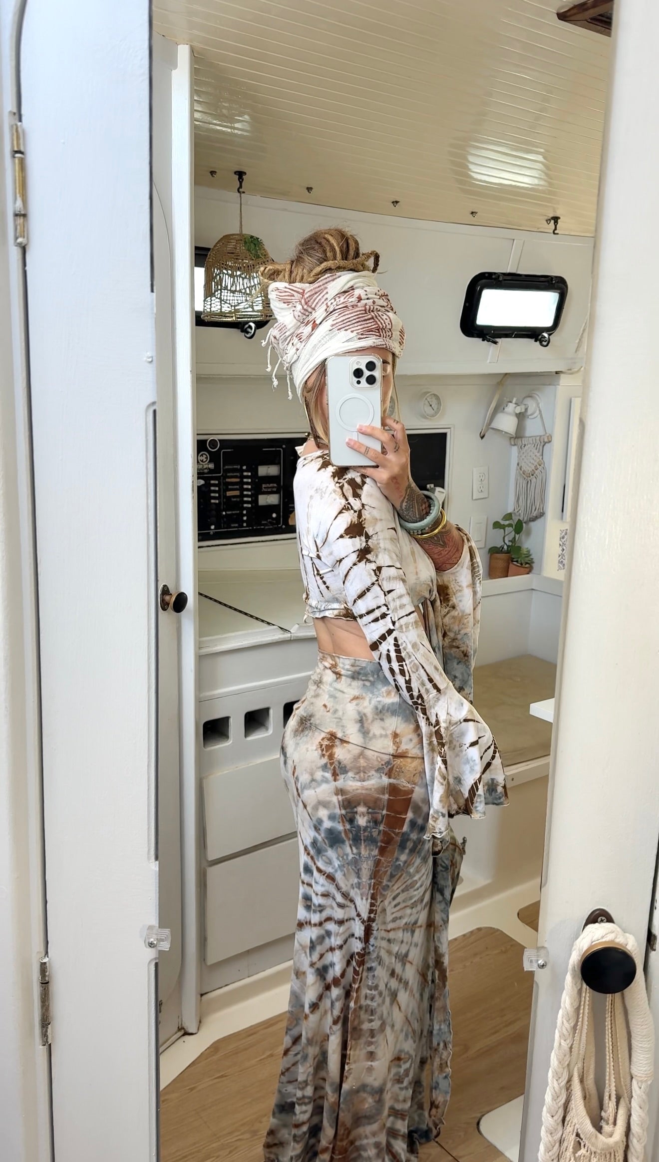 Marina • Tiedye Maxi Skirt