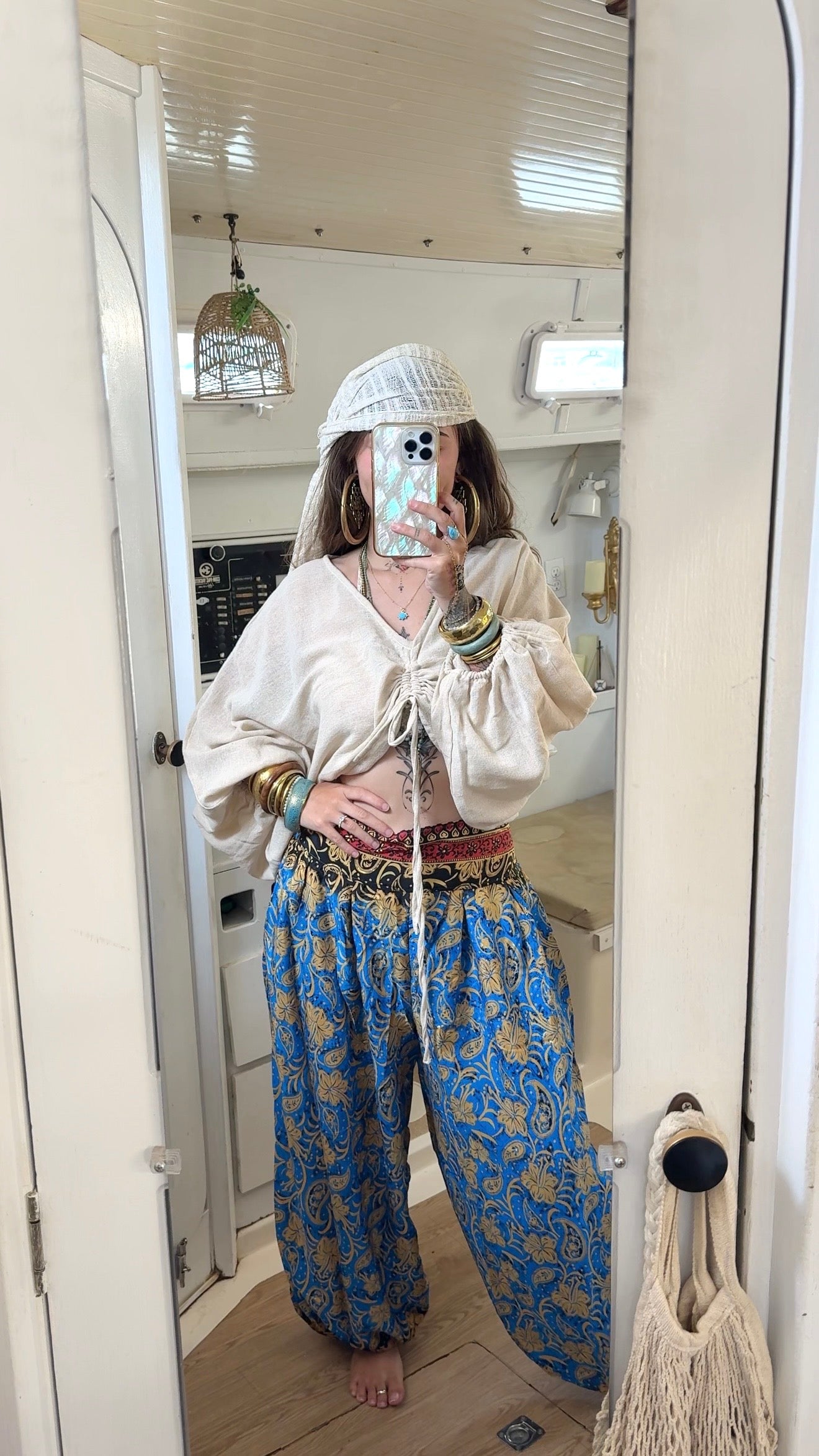 Blue Lotus • Flowy Pants