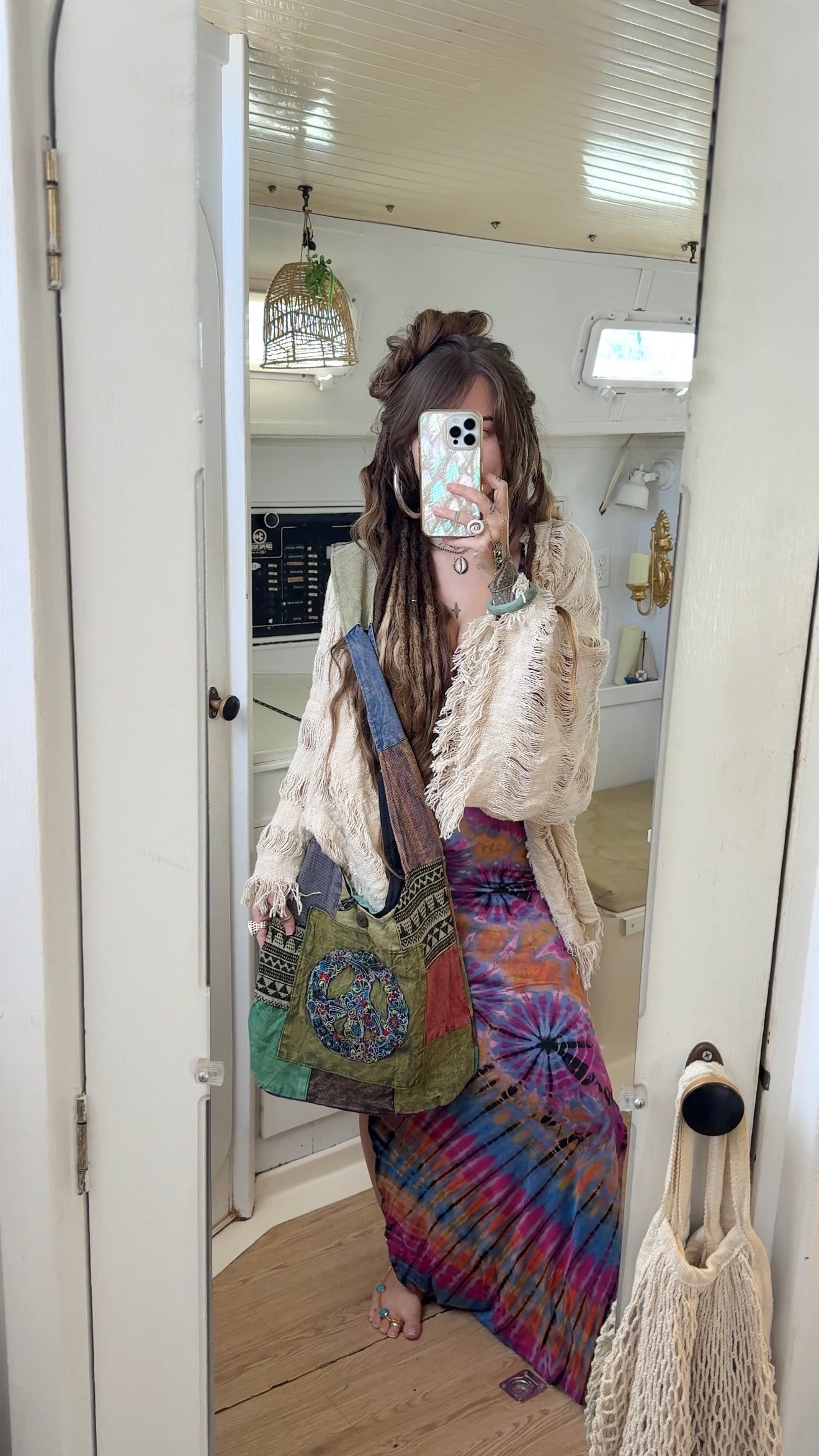 Peace Out • Slouchy Bag