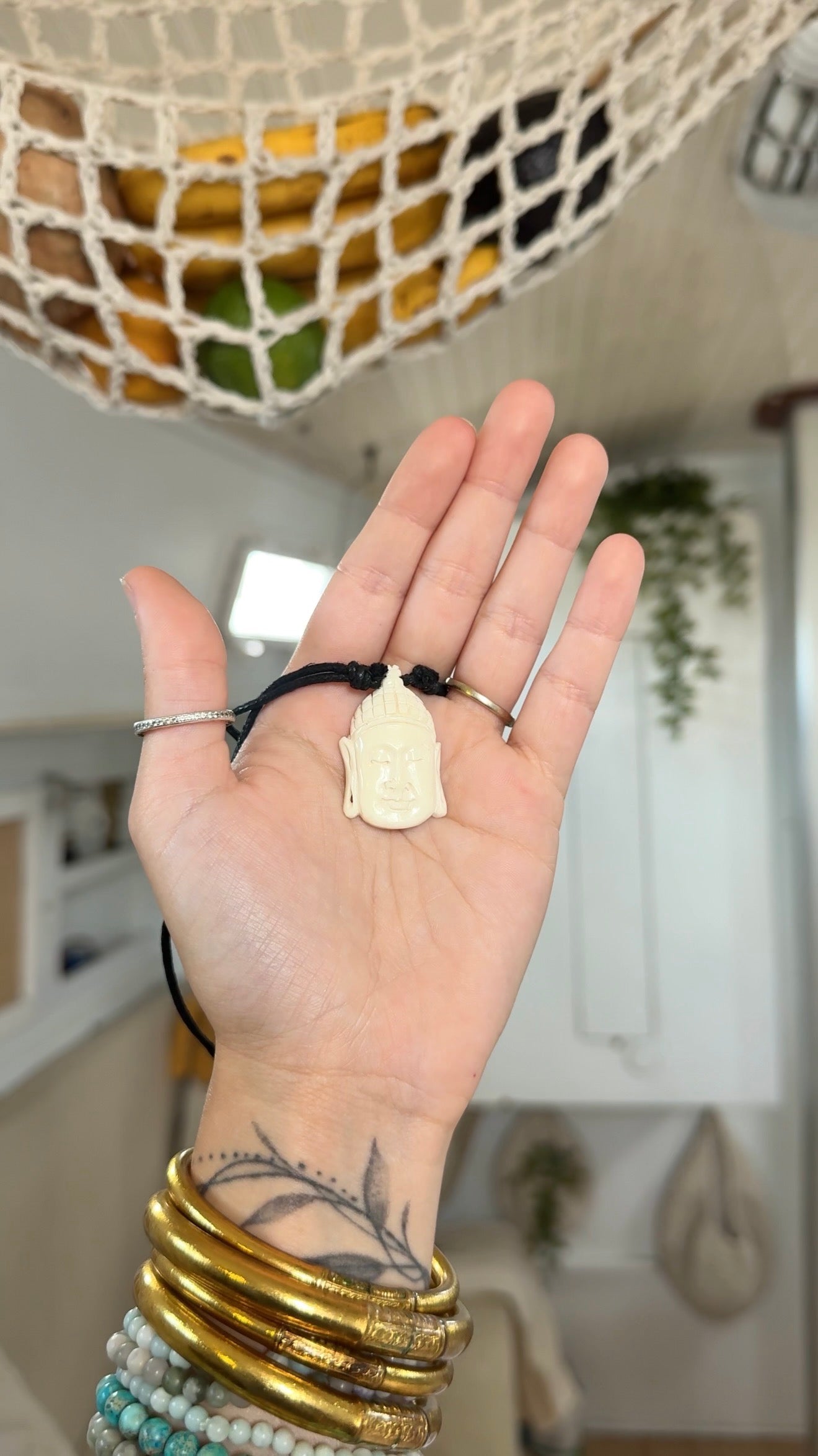Buddha • Bone Necklace