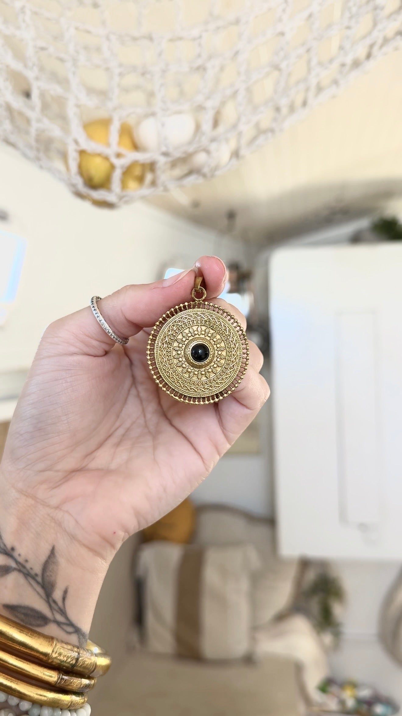 Mandala Medallion • Pendant