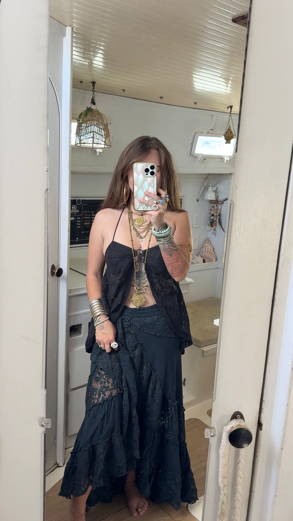 Drop Anchor • Sacred Wear Skirt