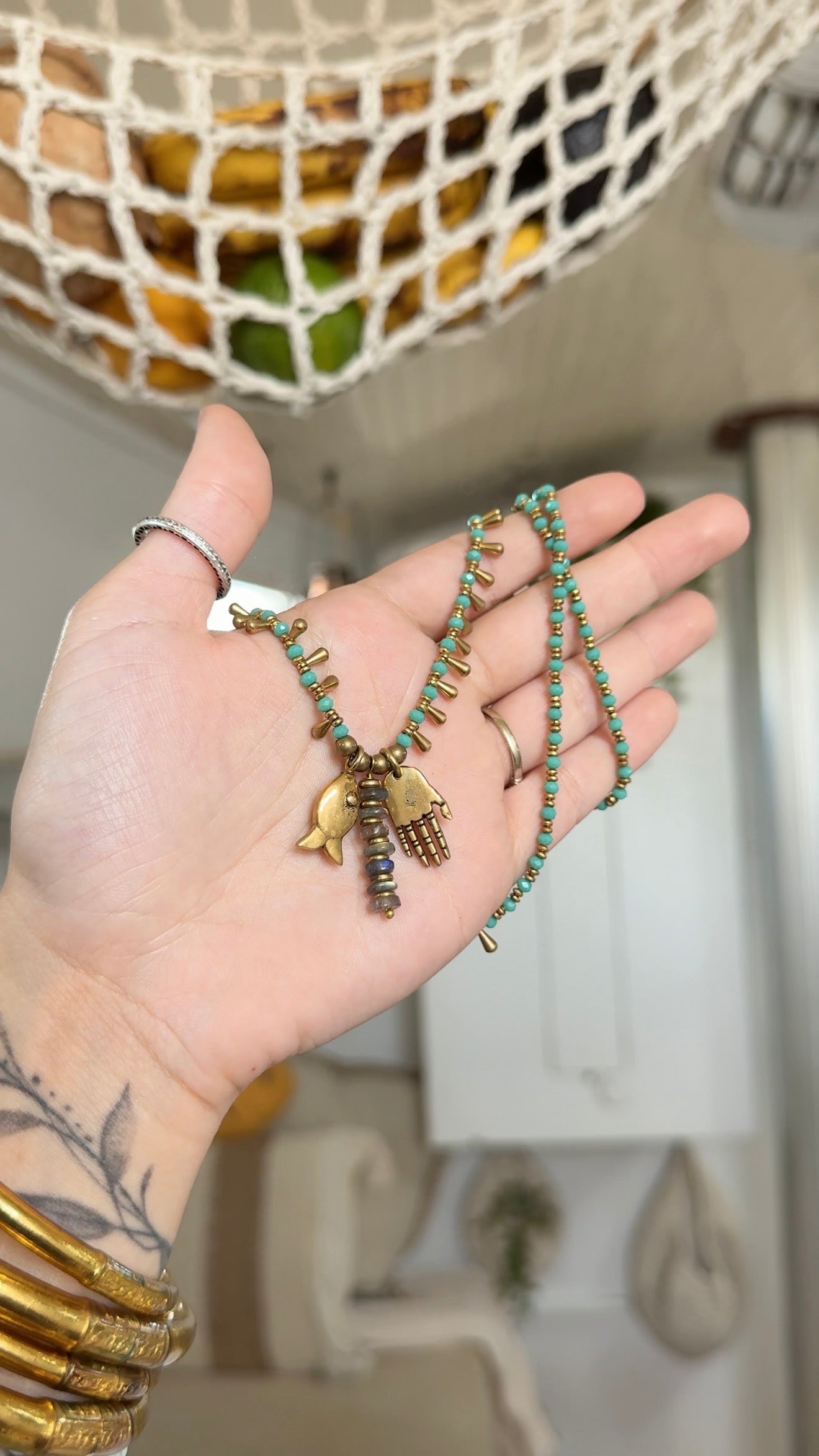 Tidal Guardian • Charm Necklace