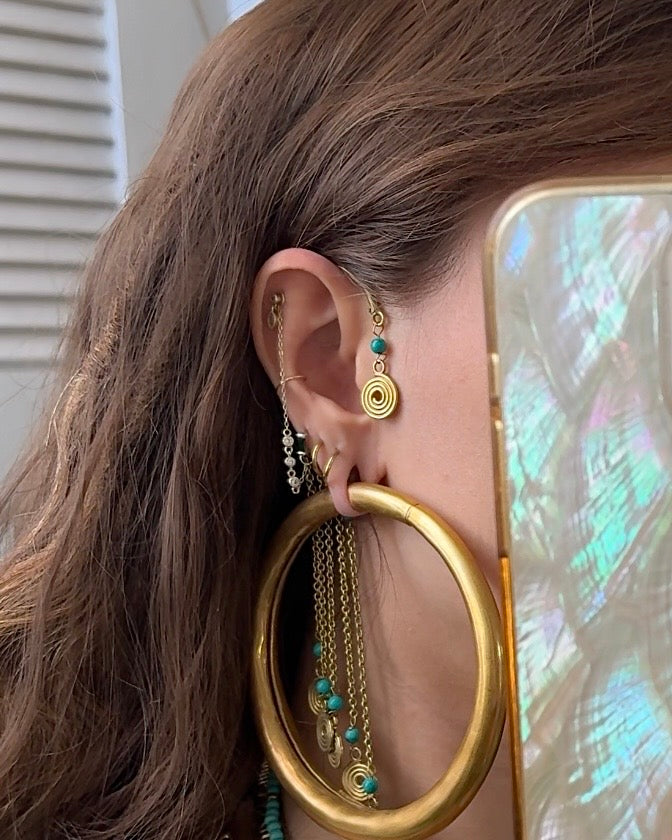 Spiral Seas • Ear Adornment