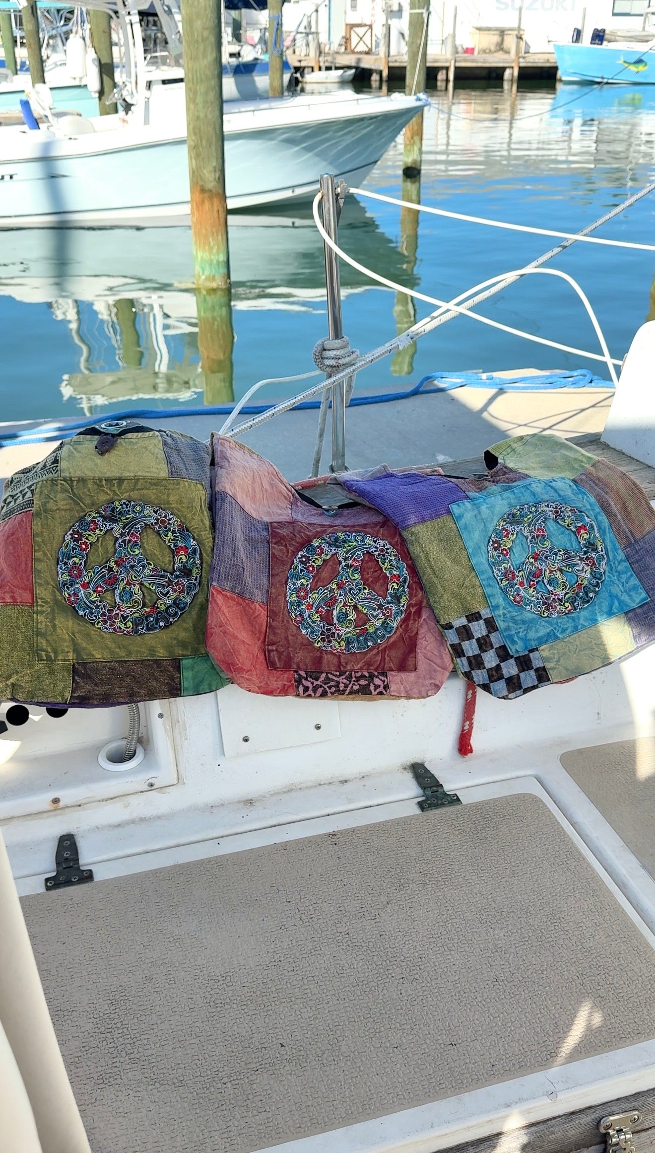 Peace Out • Slouchy Bag