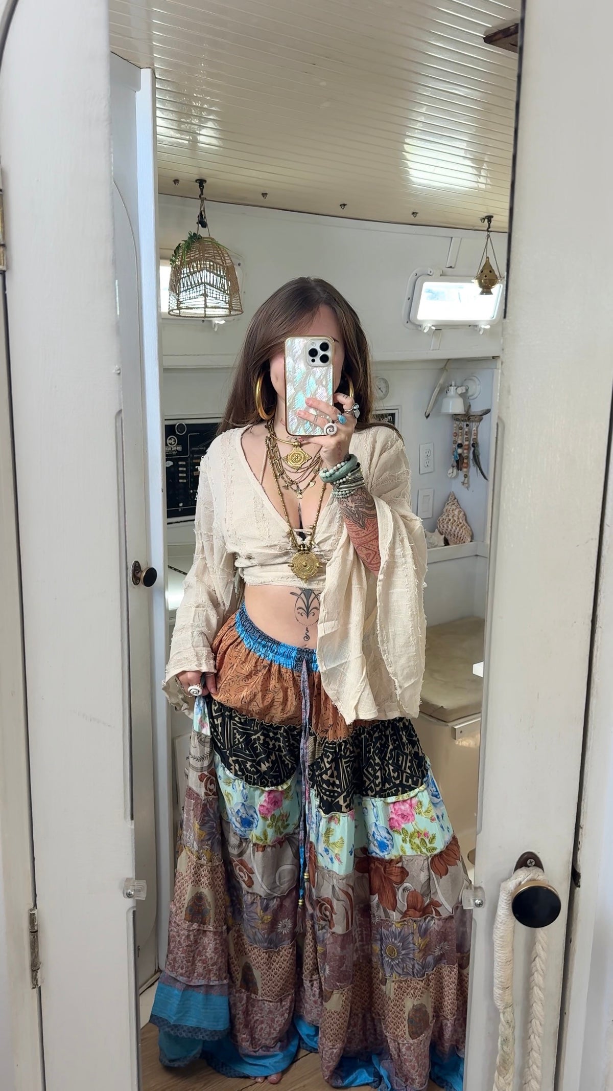 Low Tide • Recycled Silk Pants