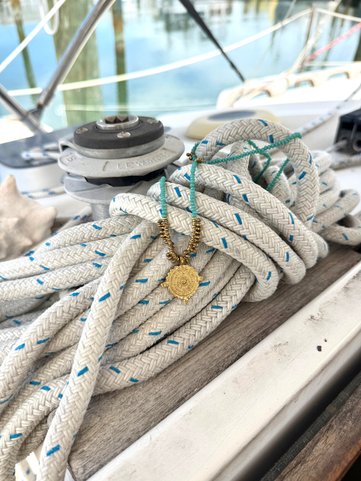 Moonrise • Brass Necklace