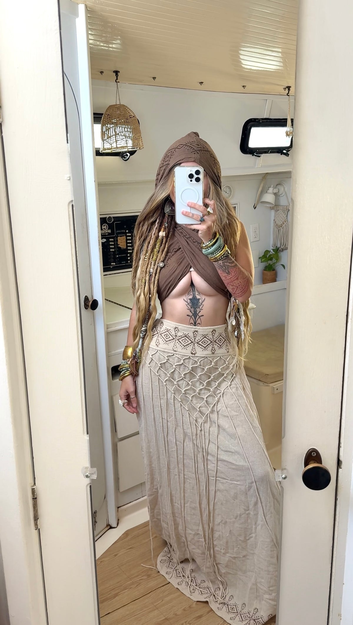 Fish Trap • Sacred Wear Skirt