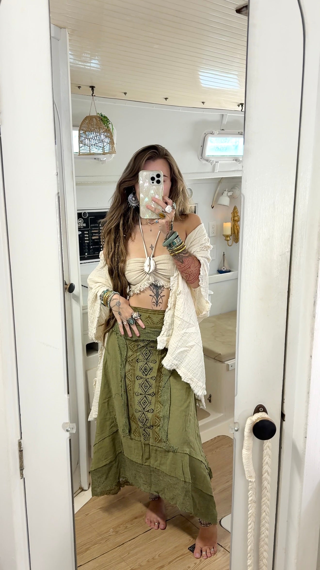 Cowrie • Sacred Wear Shrug