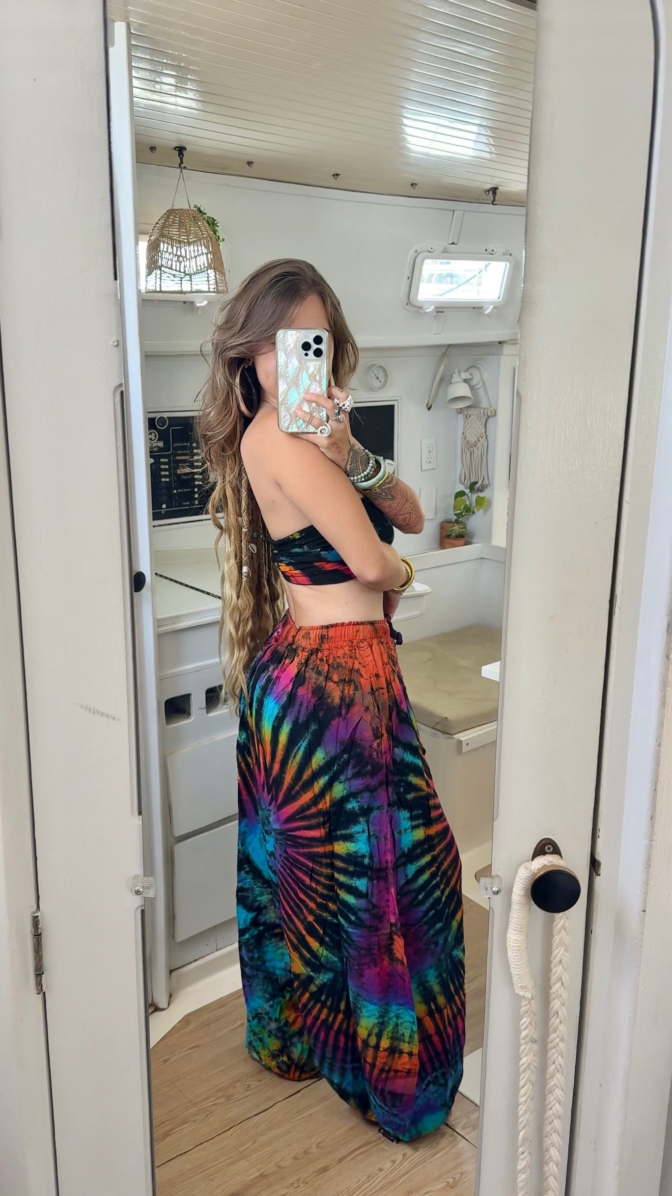 Oil Spill • Tie dye pants