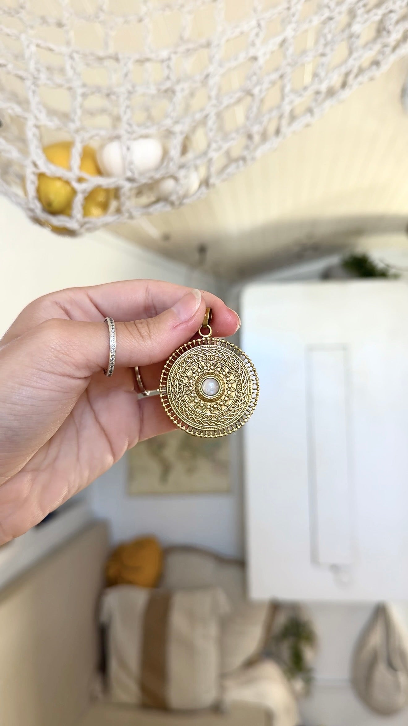 Mandala Medallion • Pendant