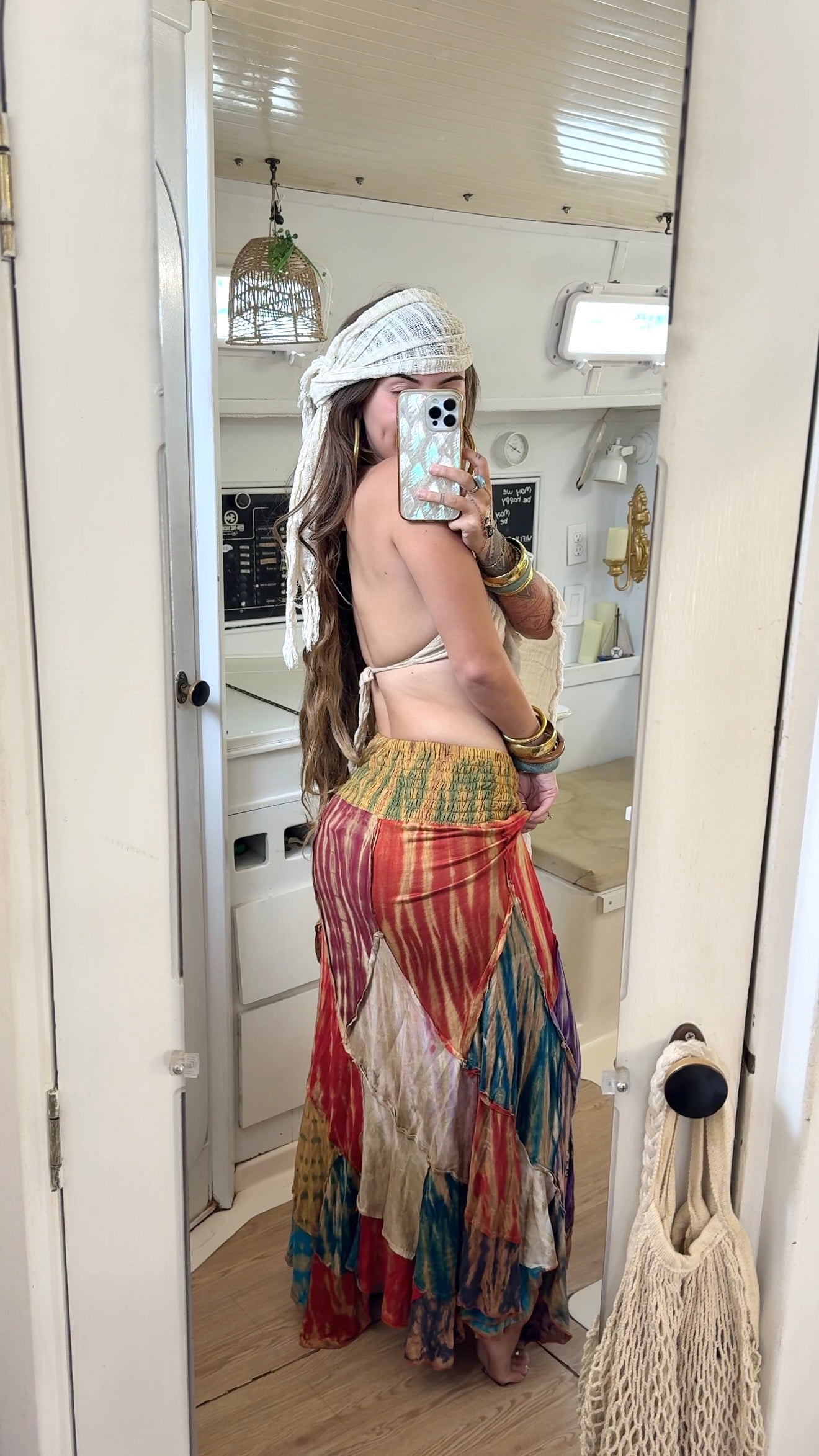 Grateful Dead • Tiedye Skirt Colorful