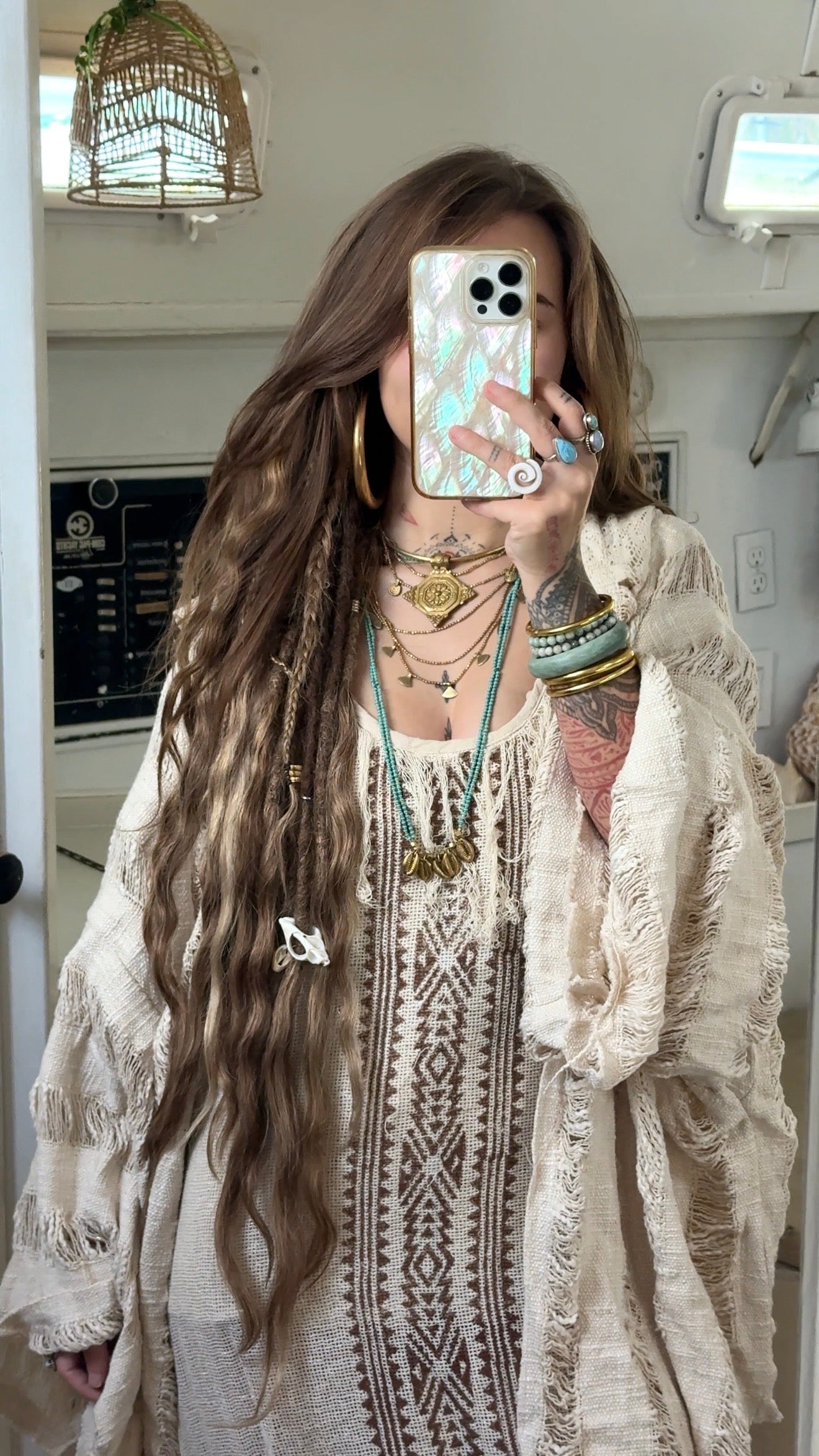 Aphrodite • Brass Necklace