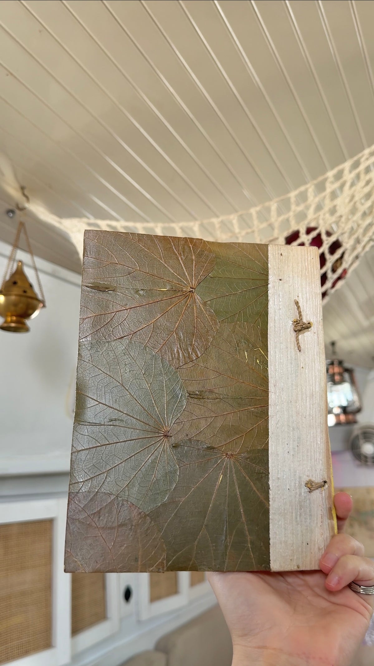 Turtle Journal • Banana Leaf Notebook
