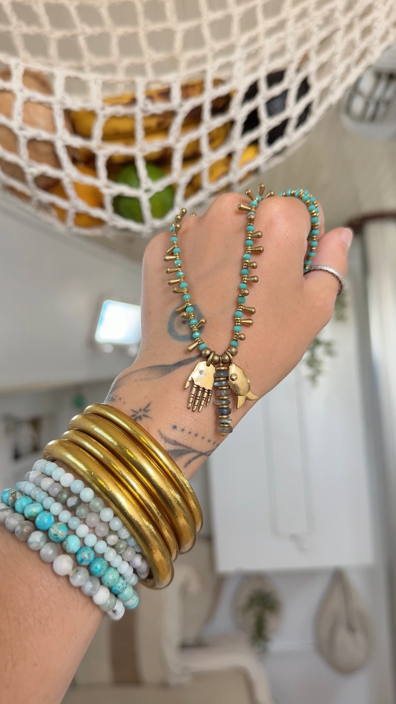 Tidal Guardian • Charm Necklace