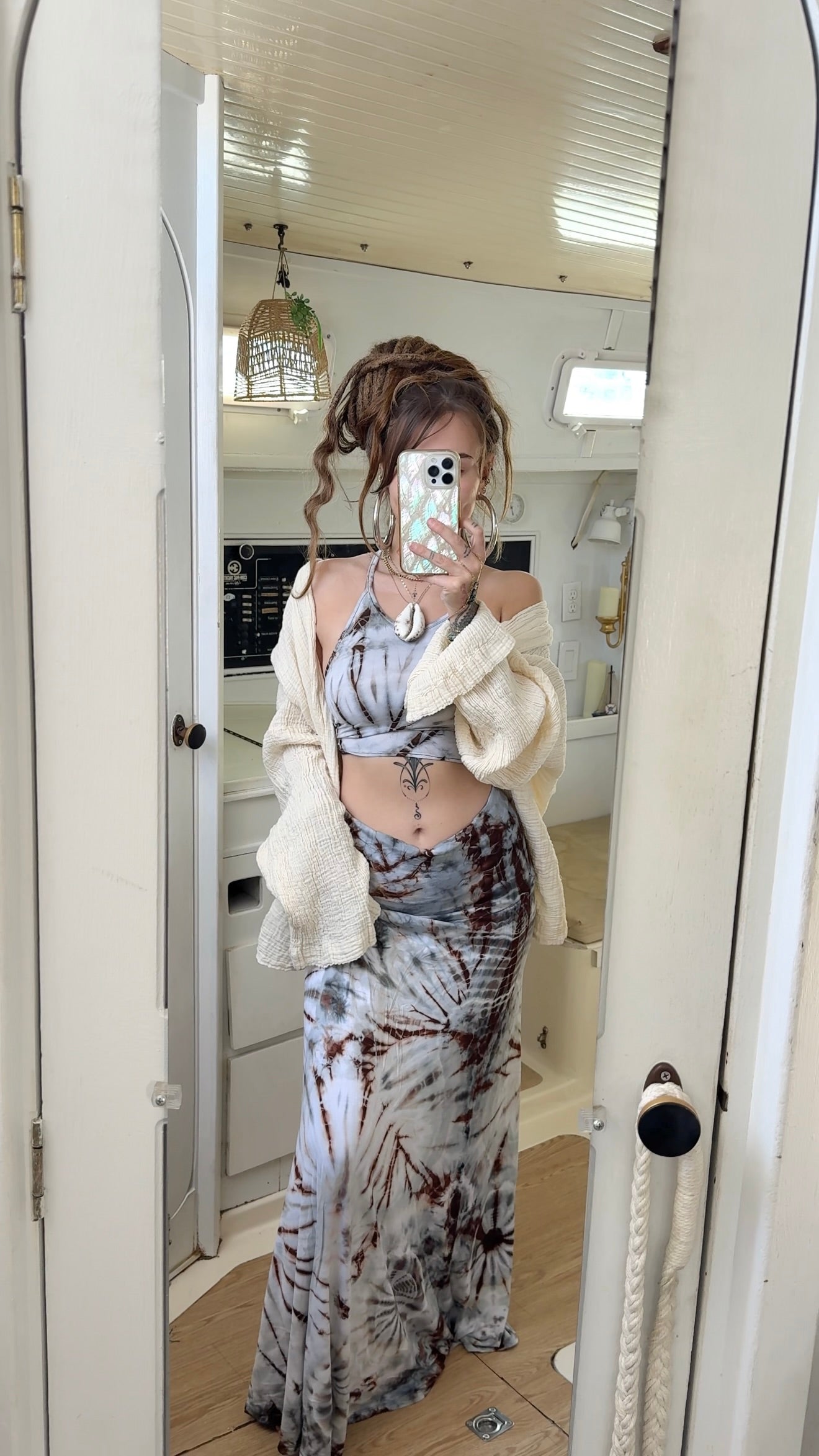 Marina • Tiedye Maxi Skirt