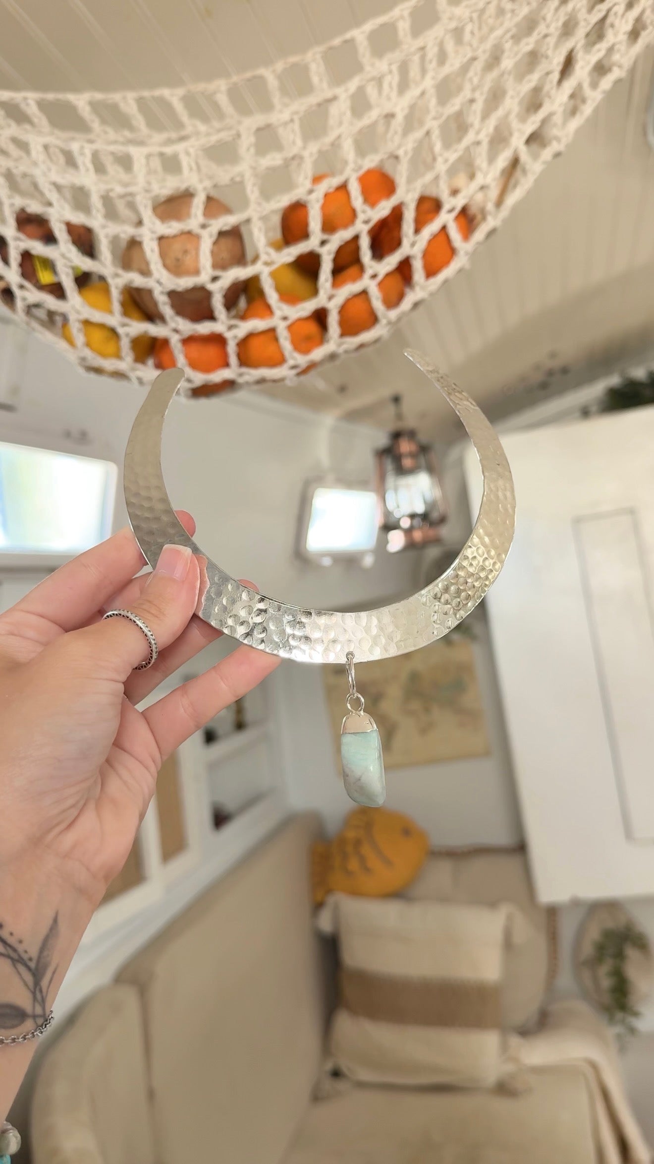 Lumeria • Amazonite Pendant