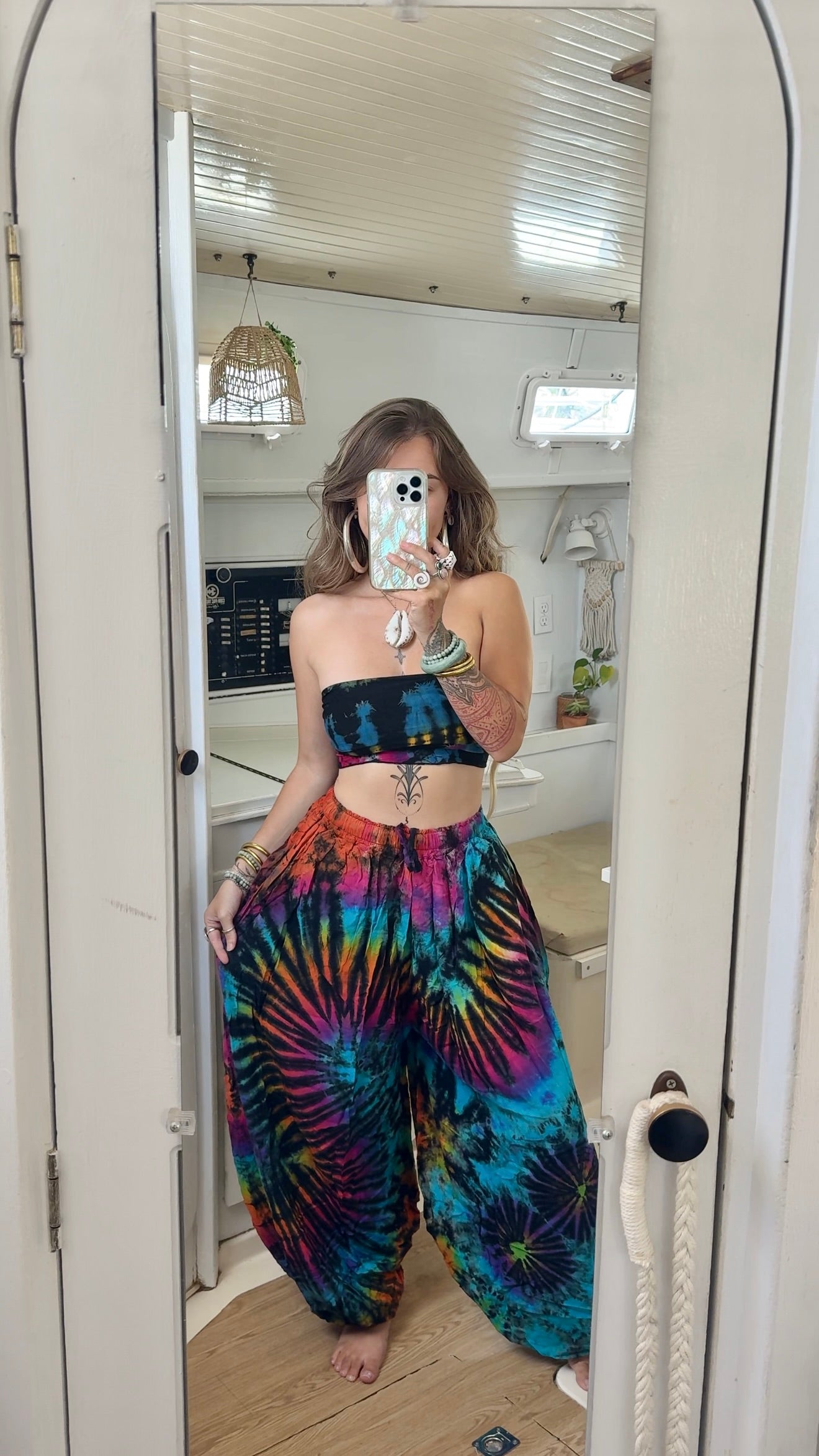 Oil Spill • Tie dye pants