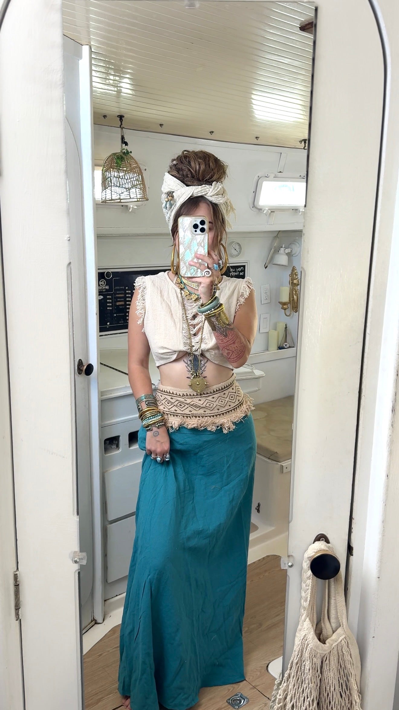 Trade Winds • Sacred Wear Skirt