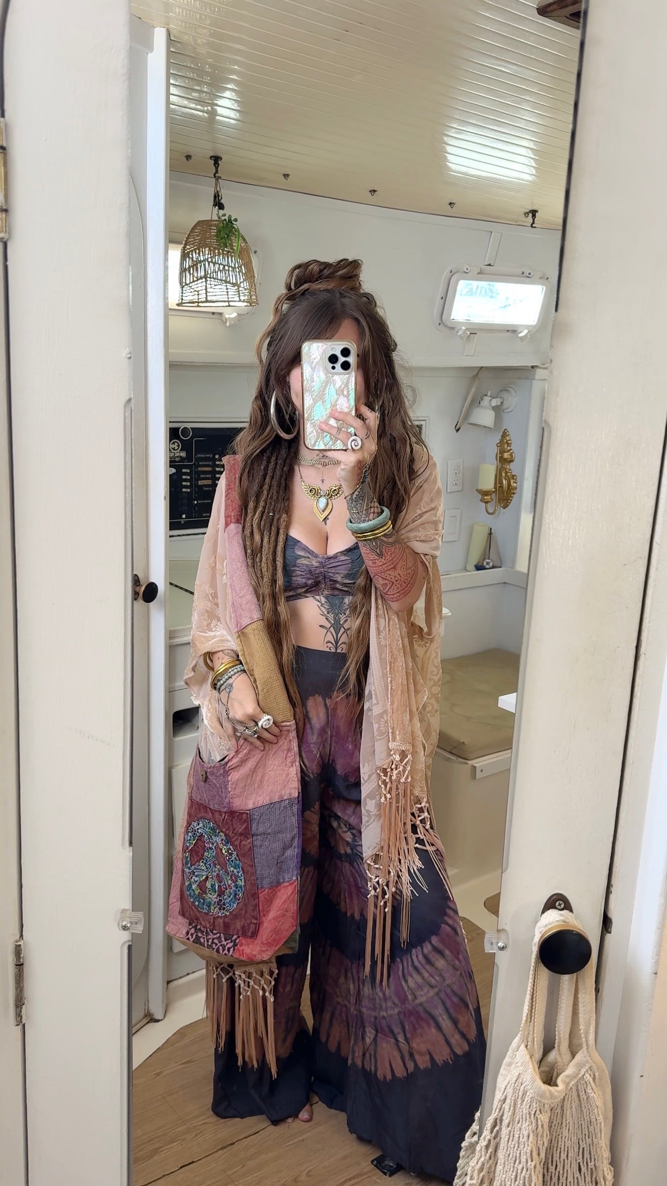 Peace Out • Slouchy Bag