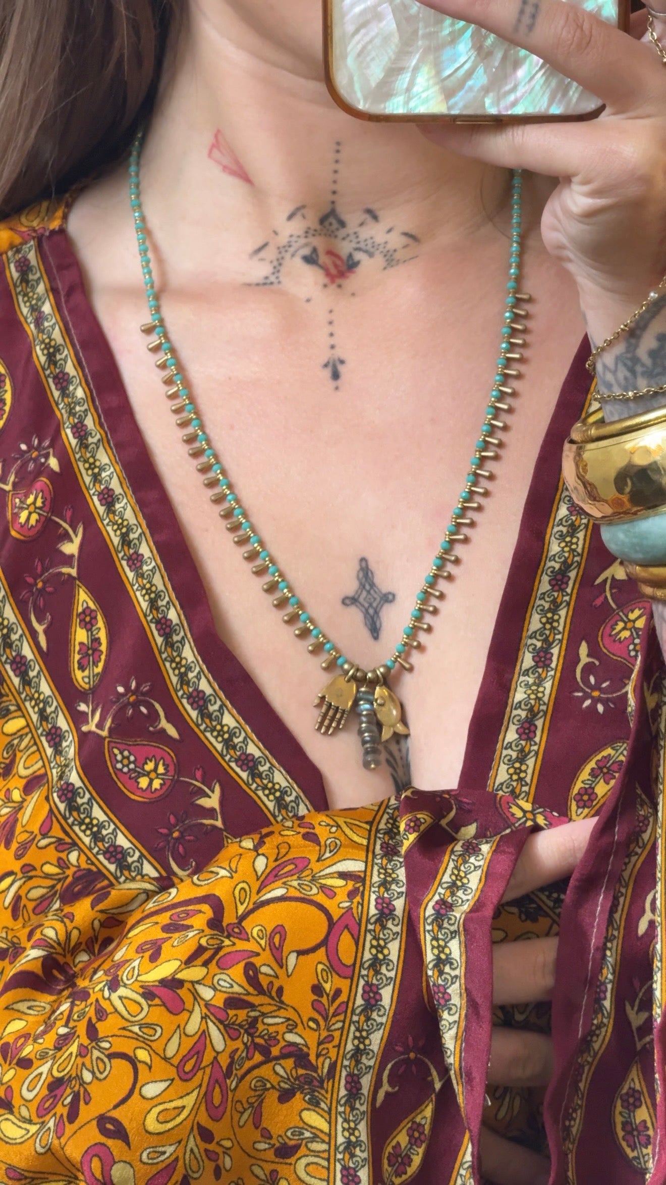 Tidal Guardian • Charm Necklace