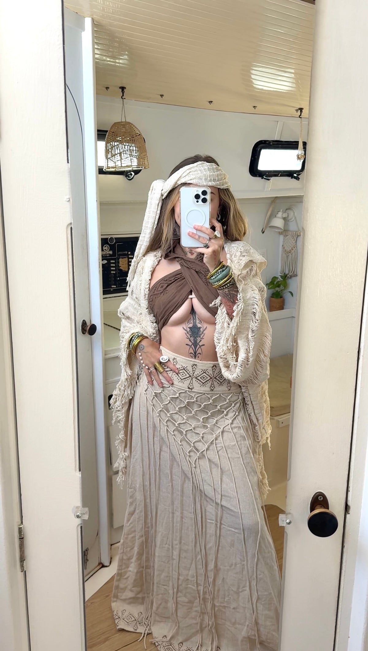 Fish Trap • Sacred Wear Skirt