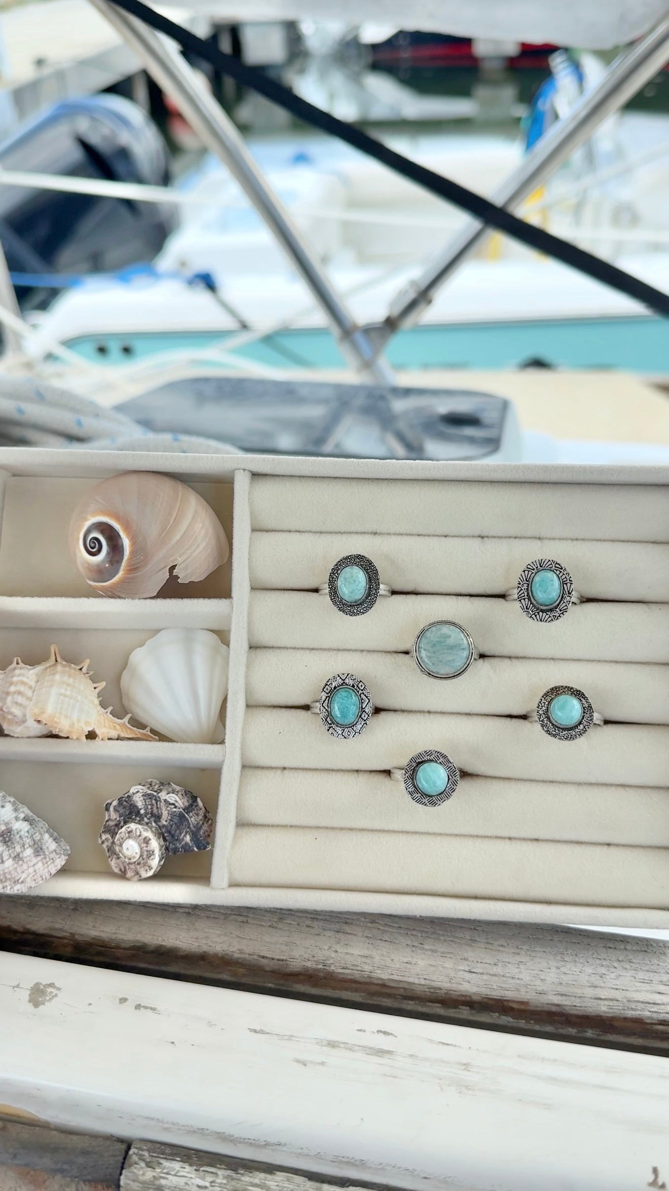 Sea • Amazonite Ring