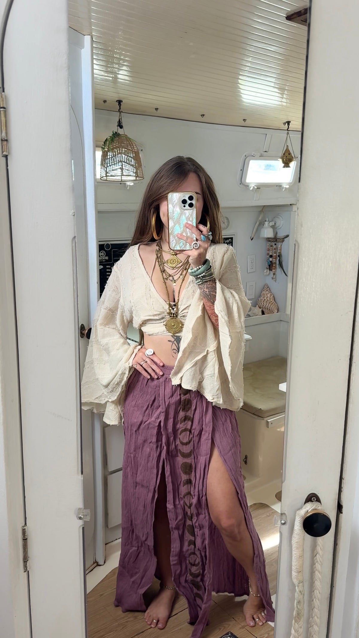Violet Moon • Sacred Wear Skirt