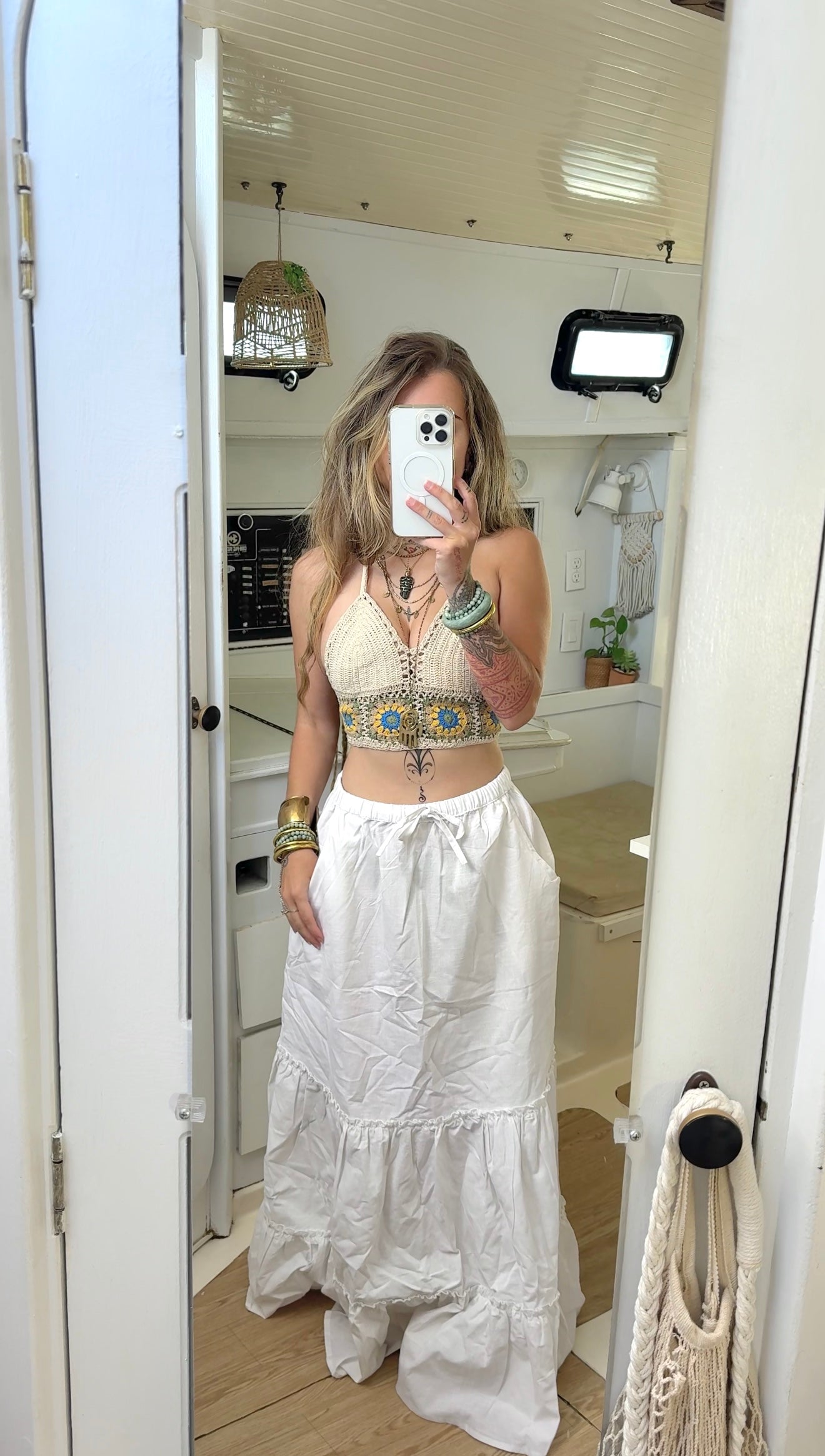 Sand Dollar • Cotton Skirt Limited Edition