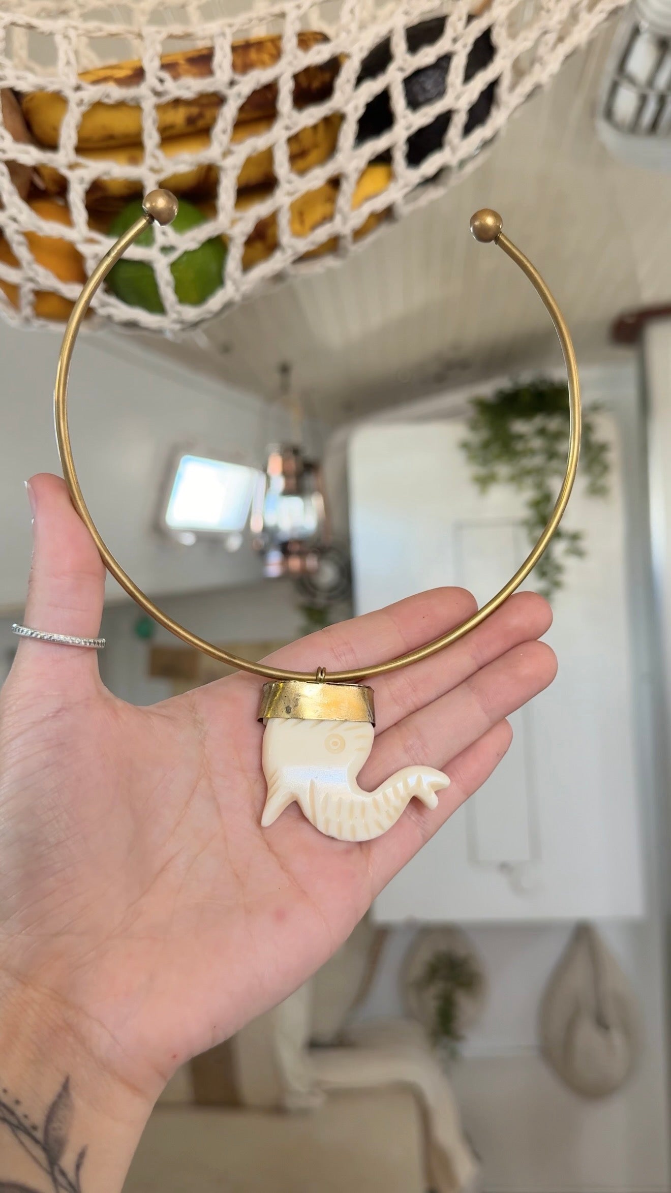 Effortless Neckpiece • Diy add a Pendant