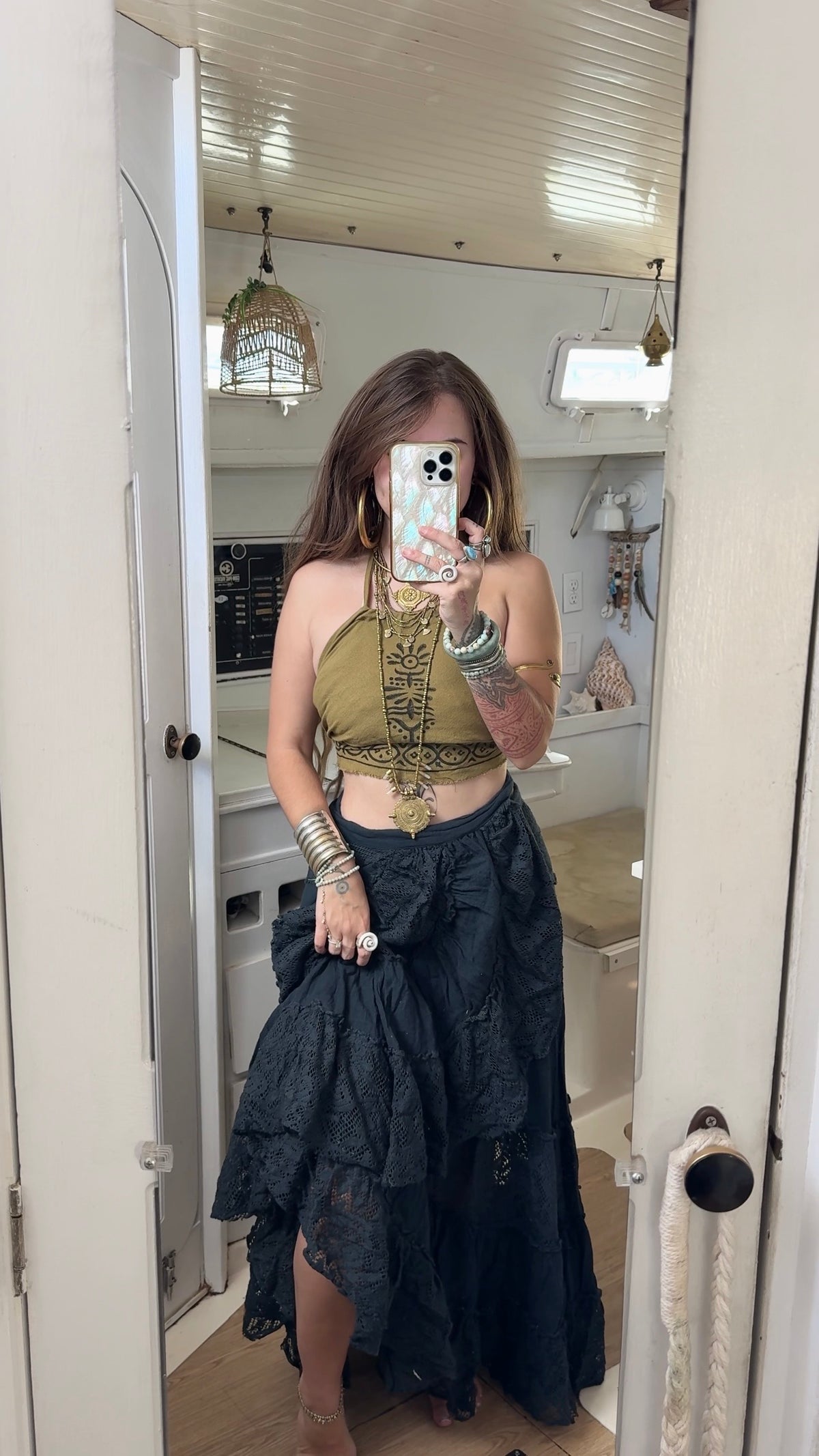 Drop Anchor • Sacred Wear Skirt