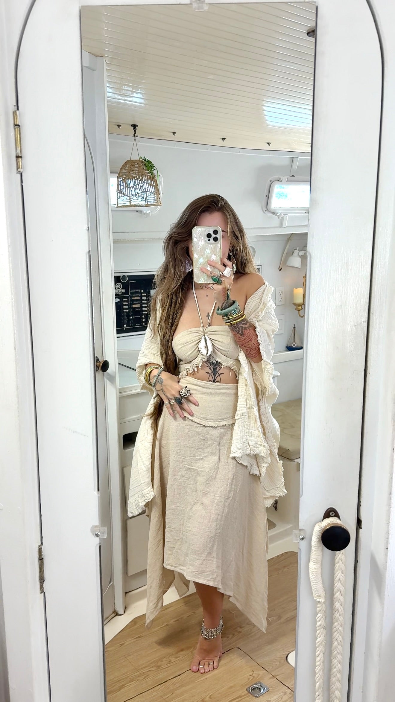 Cowrie • Sacred Wear Shrug