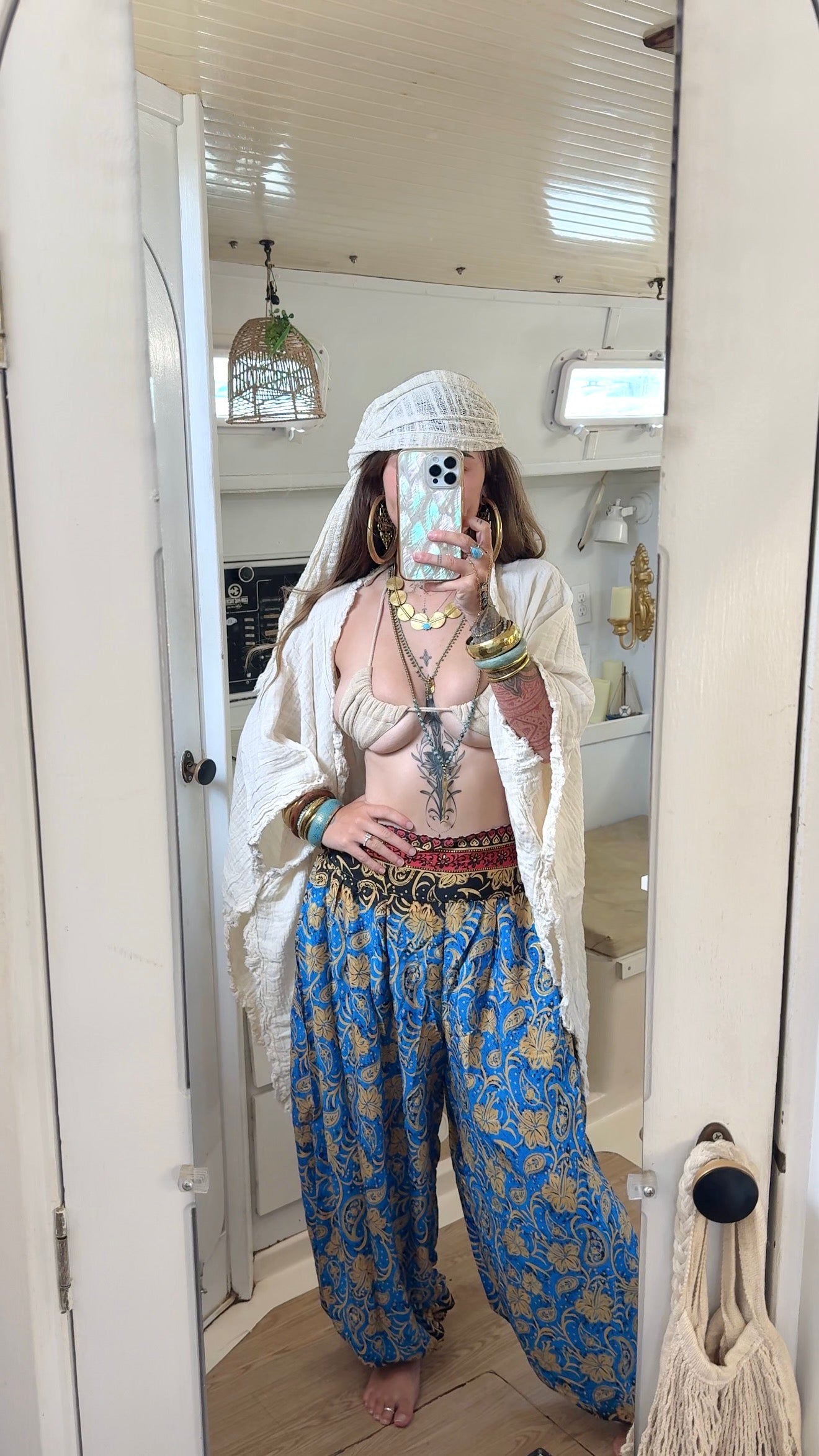 Blue Lotus • Flowy Pants