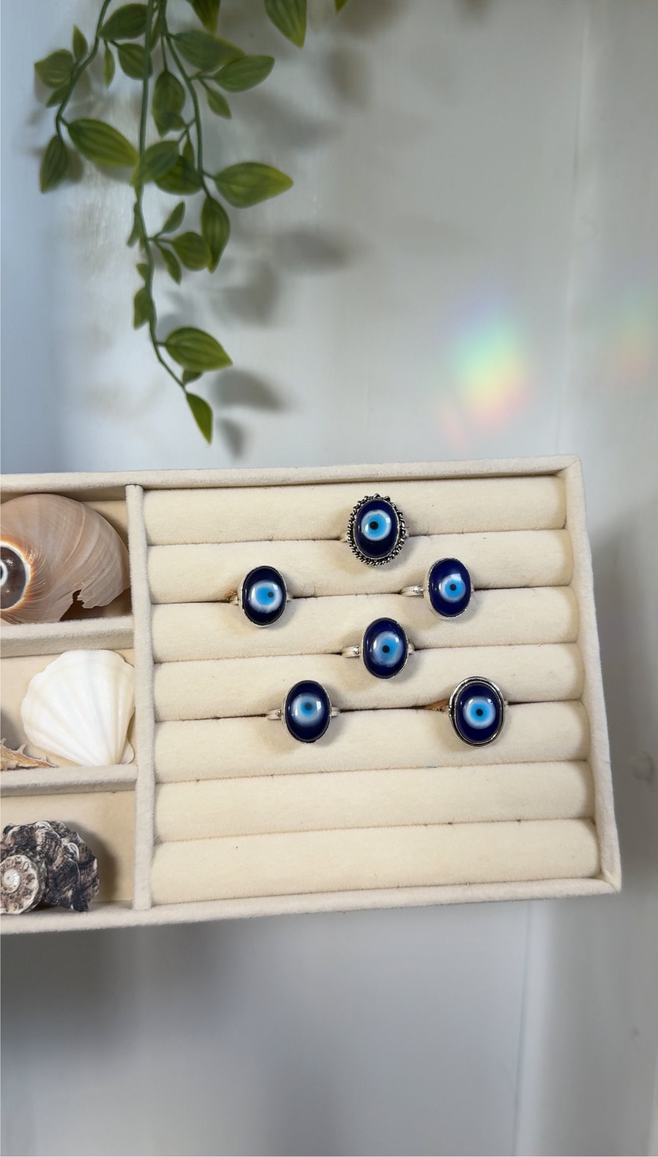 Unseen Guidance • Evil eye rings