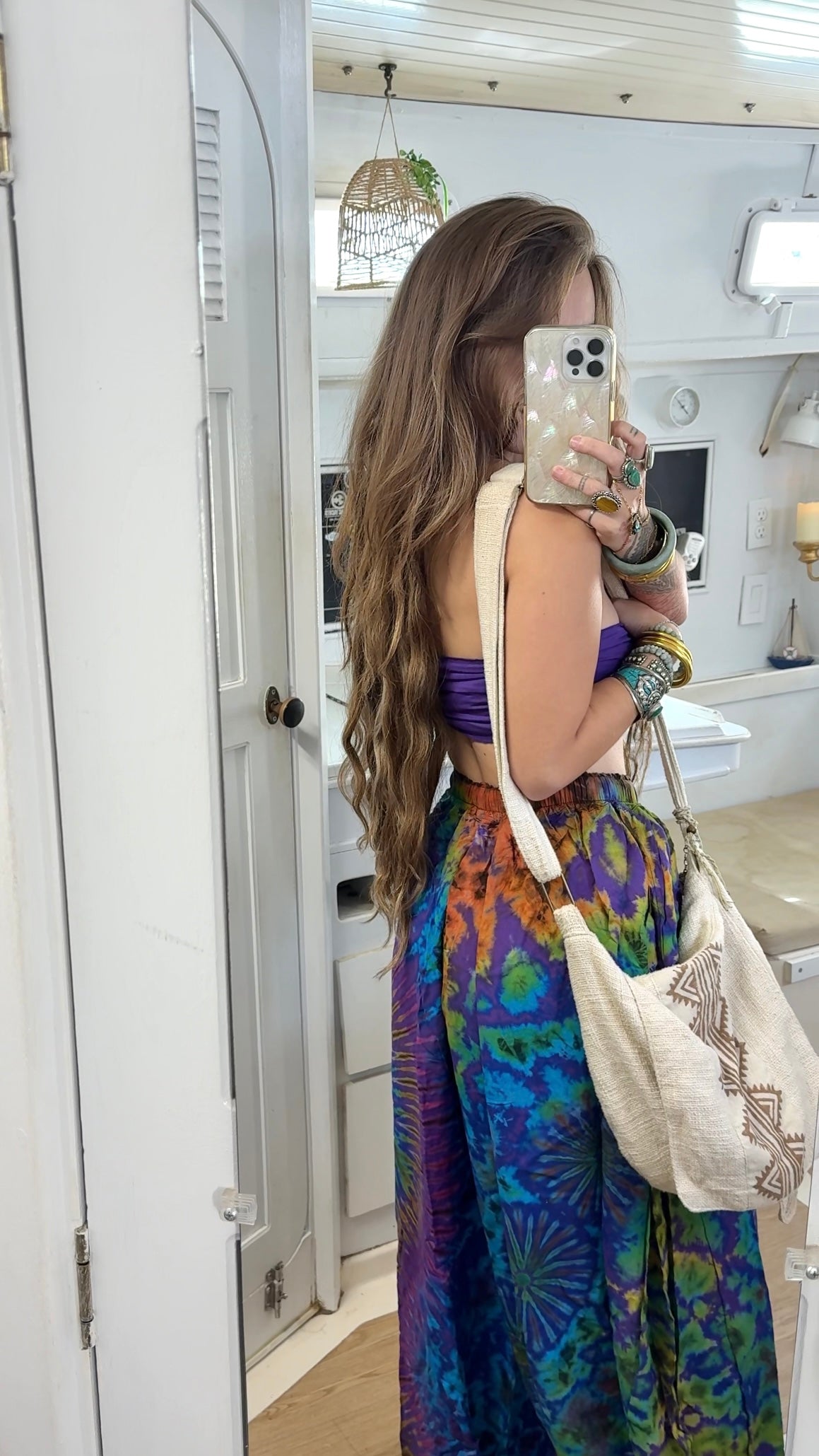 Purple Nova • Tie dye pants