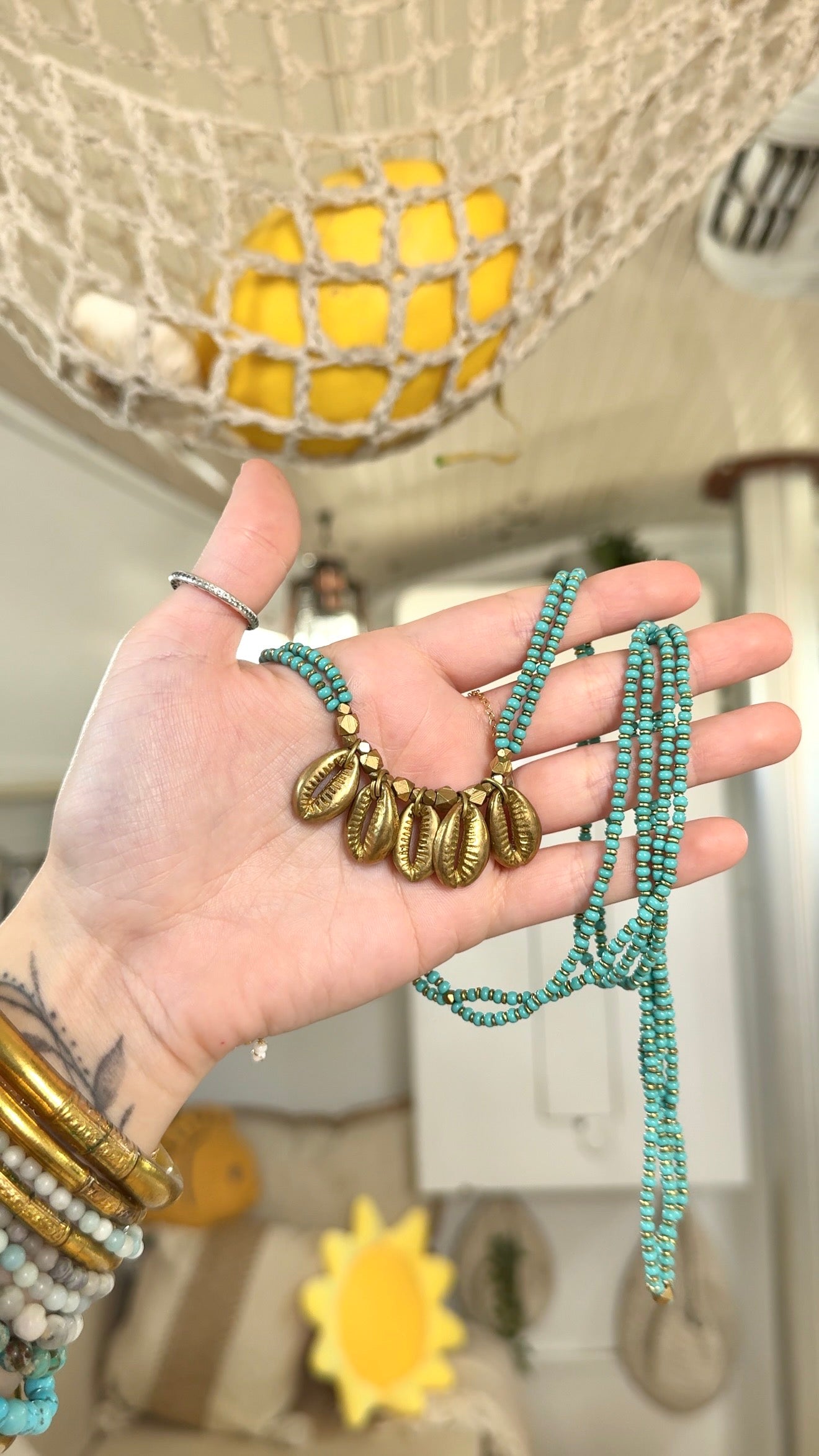 Aphrodite • Brass Necklace