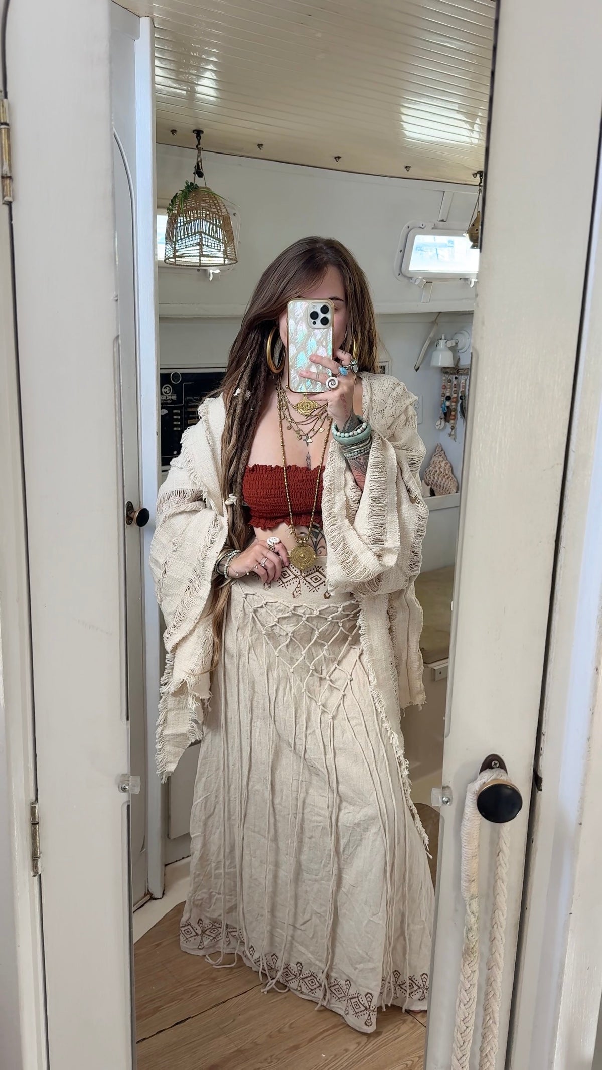 Fish Trap • Sacred Wear Skirt