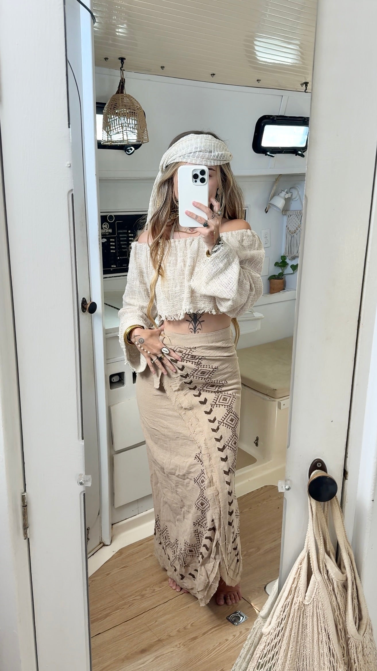 Fish Net • Sacred Wear Crop