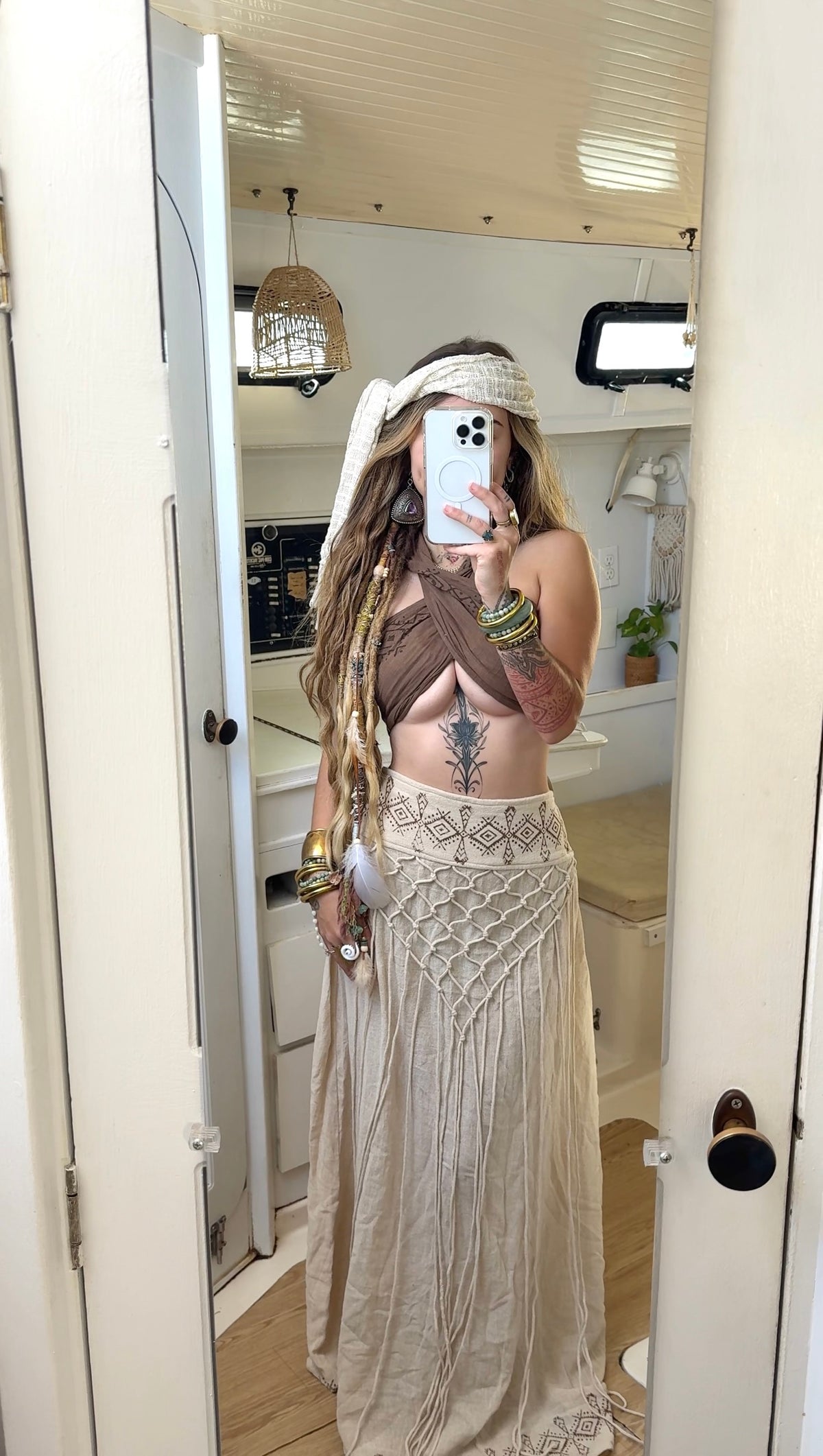 Fish Trap • Sacred Wear Skirt