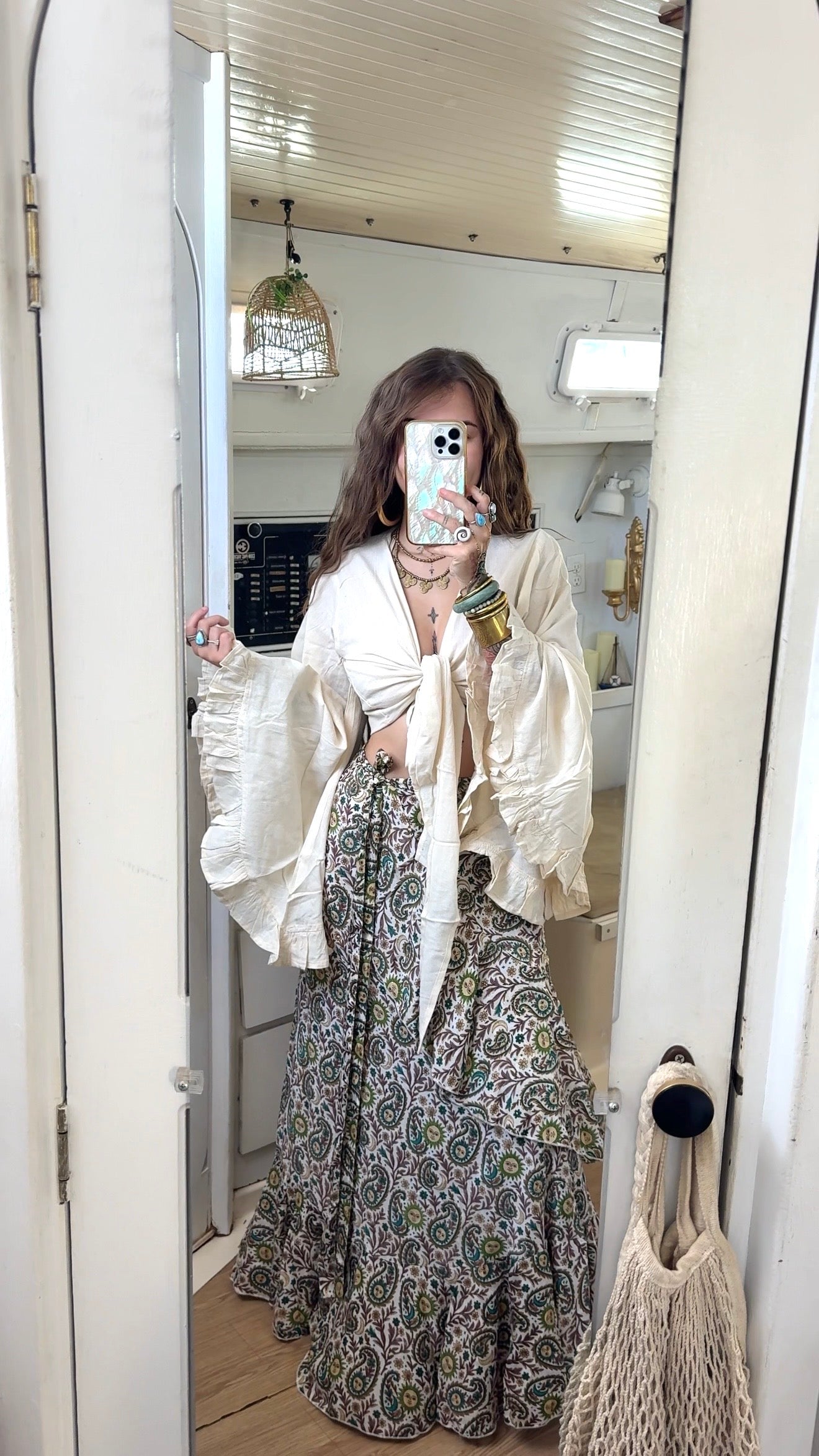 Paisley • Wrap Skirt