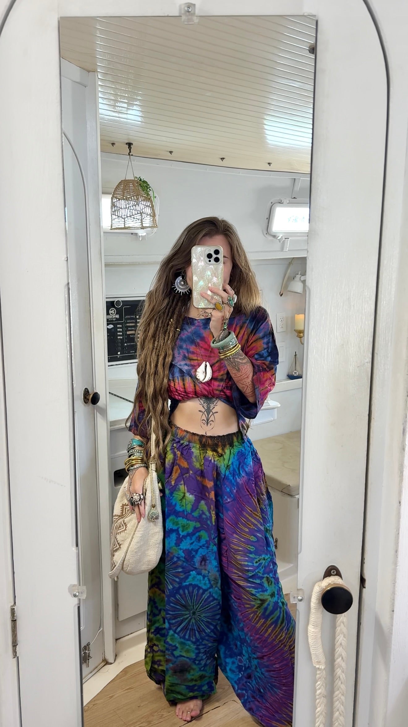 Purple Nova • Tie dye pants