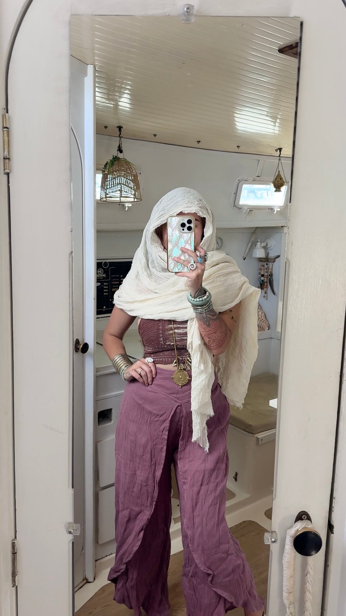 Lavender Sea • Sacred Wear Pants